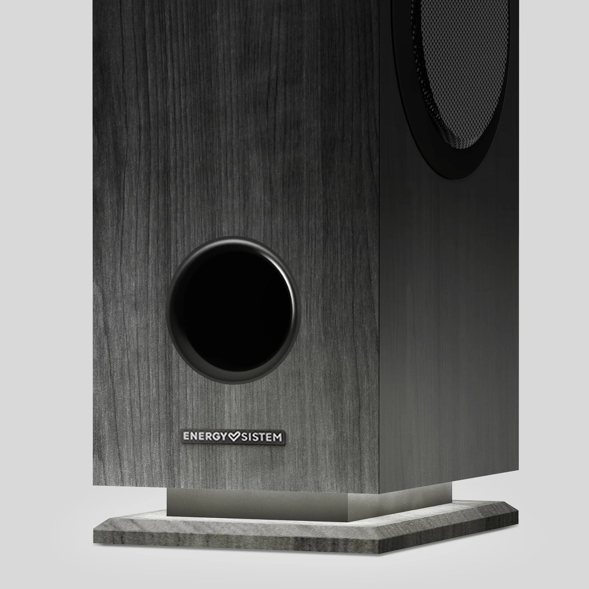 Energy Sistem Tower 7 100 W True Wireless Sound Tower z wyświetlaczem światła otoczenia, USB/MicroSD, Bluetooth, FM - czarna