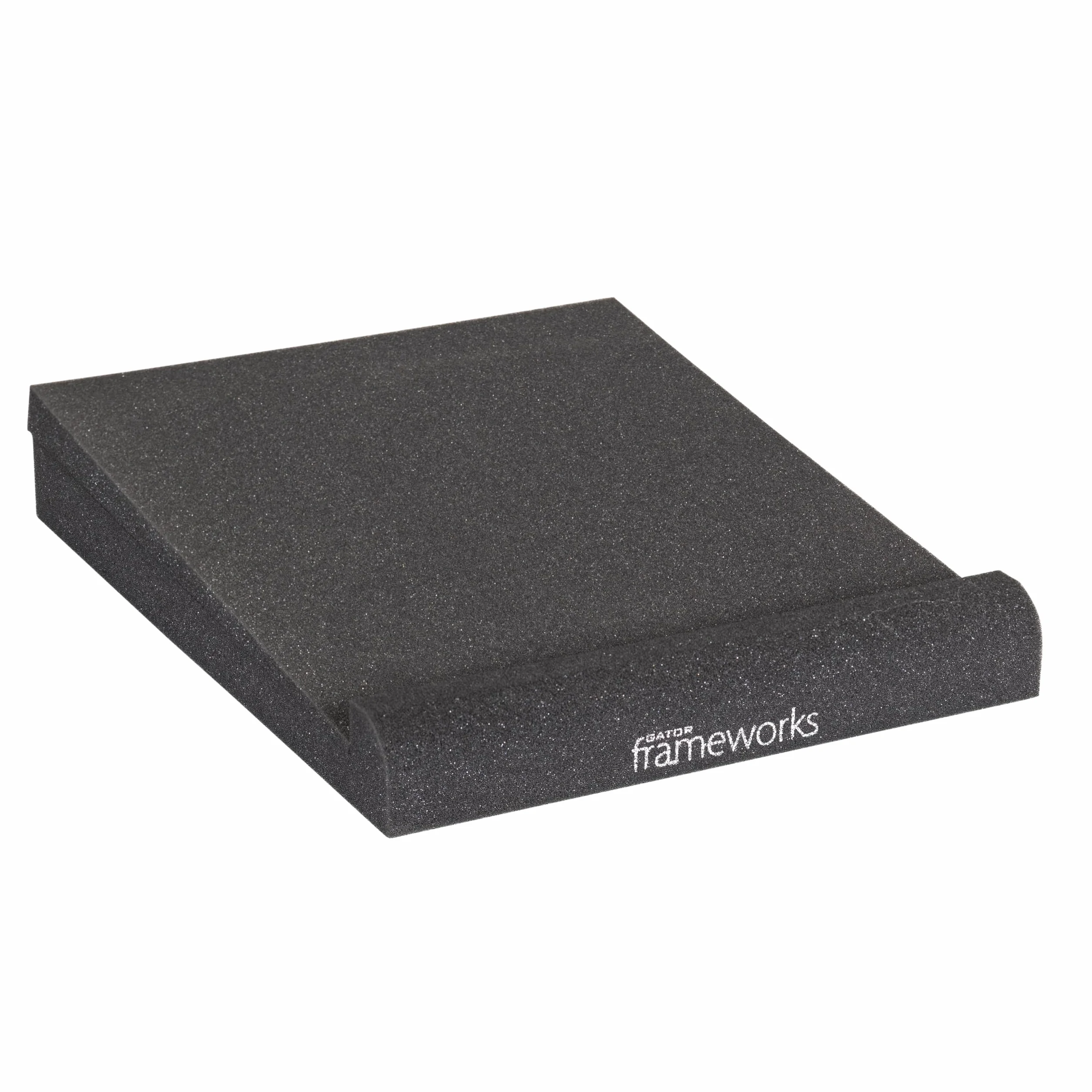 Gator Frameworks piankowe podkładki izolacyjne z pianki akustycznej do średnich monitorów studyjnych, pasują do większości stojaków głośnikowych, komputerów stacjonarnych i półek na książki, 2-pak (GFW-ISOPAD-MD)