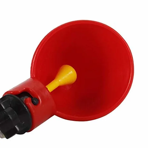 5 SZTUK Kurczaka Ptak Automatyczne Poidła Miseczki Na Kubki Wody(Fixed screw bowl, 12)