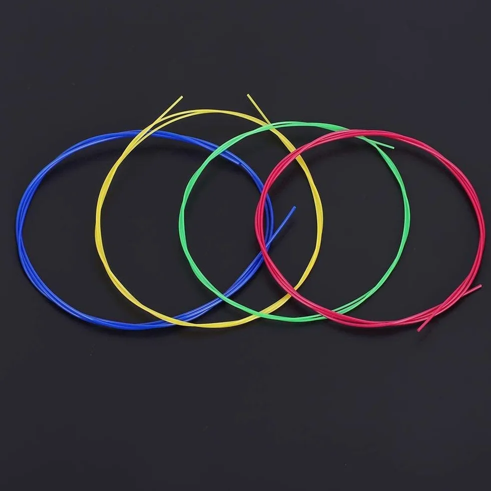 Ukulele Strings kolorowe ukulela, struny nylonowe do wymiany