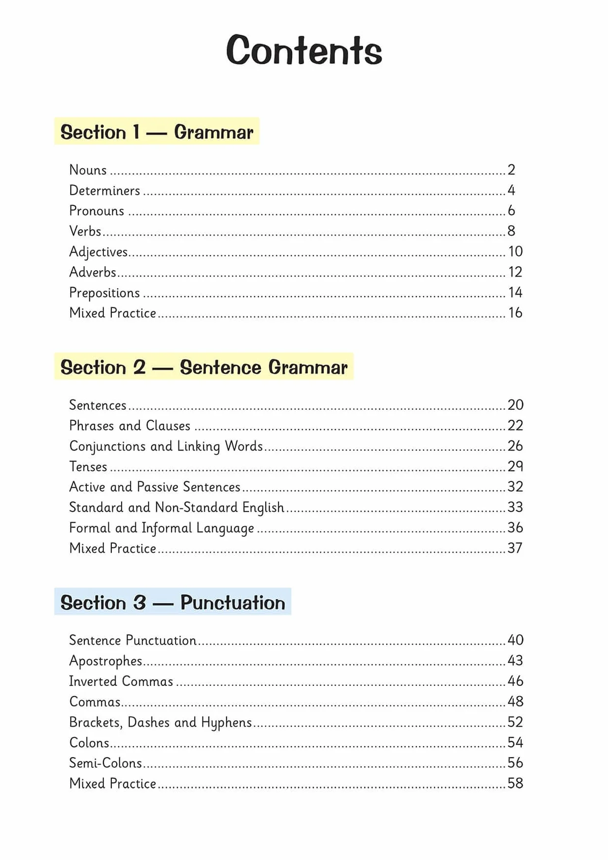 KS2 English: Grammar, Punctuation and Spelling Workbook - Ages 7-11