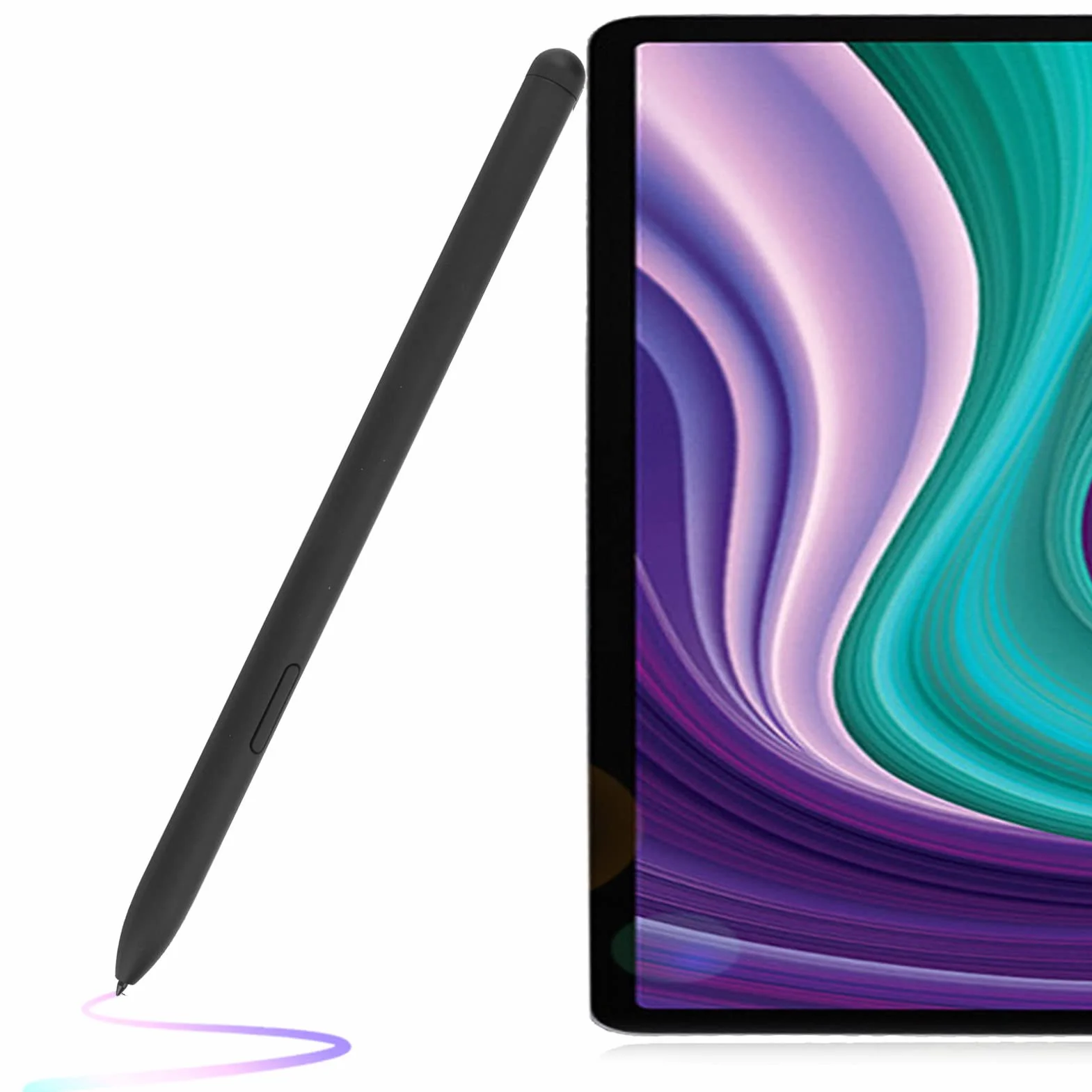 Rysik Plastikowy z 5 Końcówkami dla Tab S6 Lite, Inteligentny Długopis do Pisania i Rysowania, Kompatybilny z SM P610 SM P615, 10,4 Cala