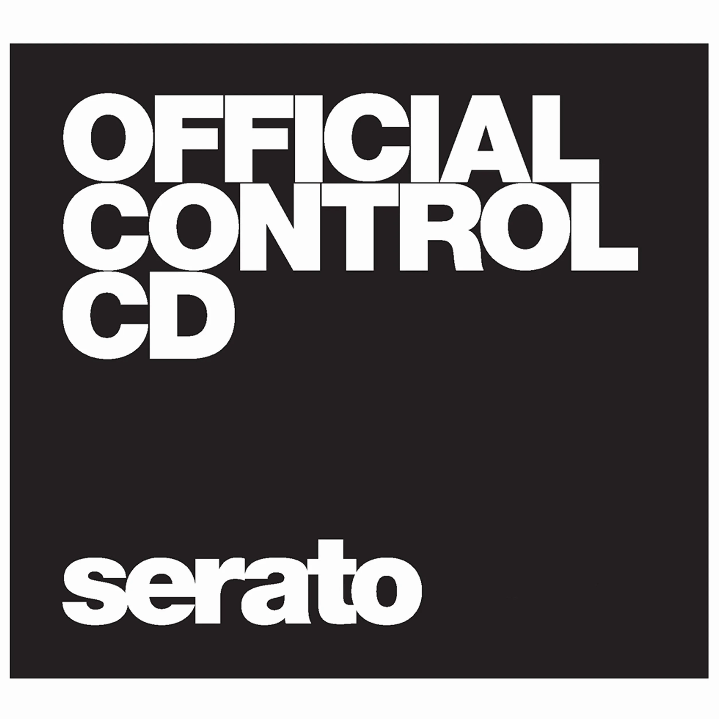 Serato Official Control CDs x2 (Black) - Akcesorium dla DJ-ów