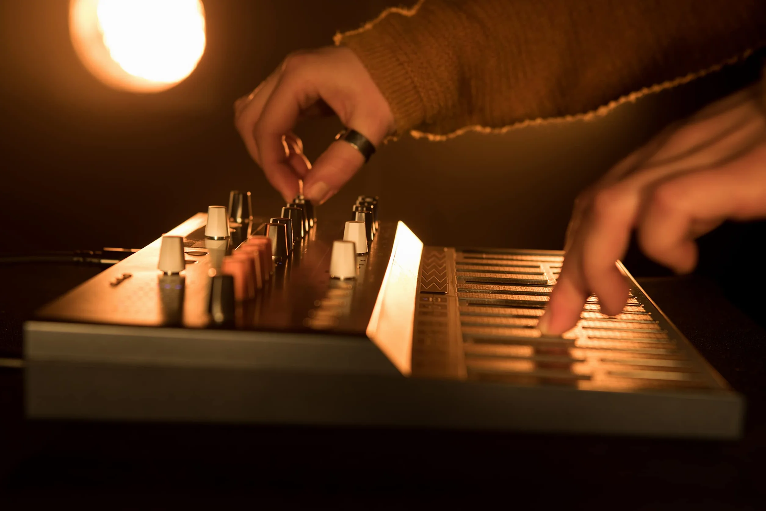 Arturia Microfreak Syntezator Niebieski 25 klawiszy