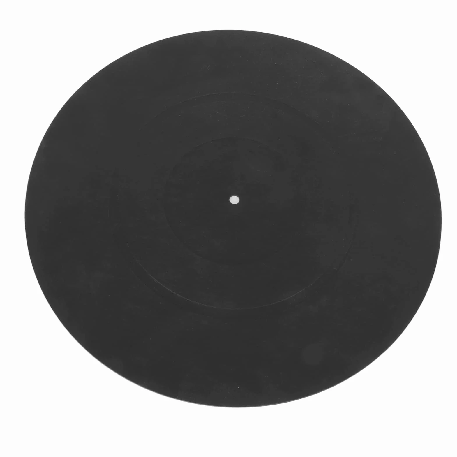 Mata Gramofonowa do Gramofonów Winylowych LP, Mata Gramofonowa Czarna Gumowa Mata Gramofonowa LP, Rekordowa Mata Gumowa Gramofon Home Disc Pad Wymiana akcesoriów.