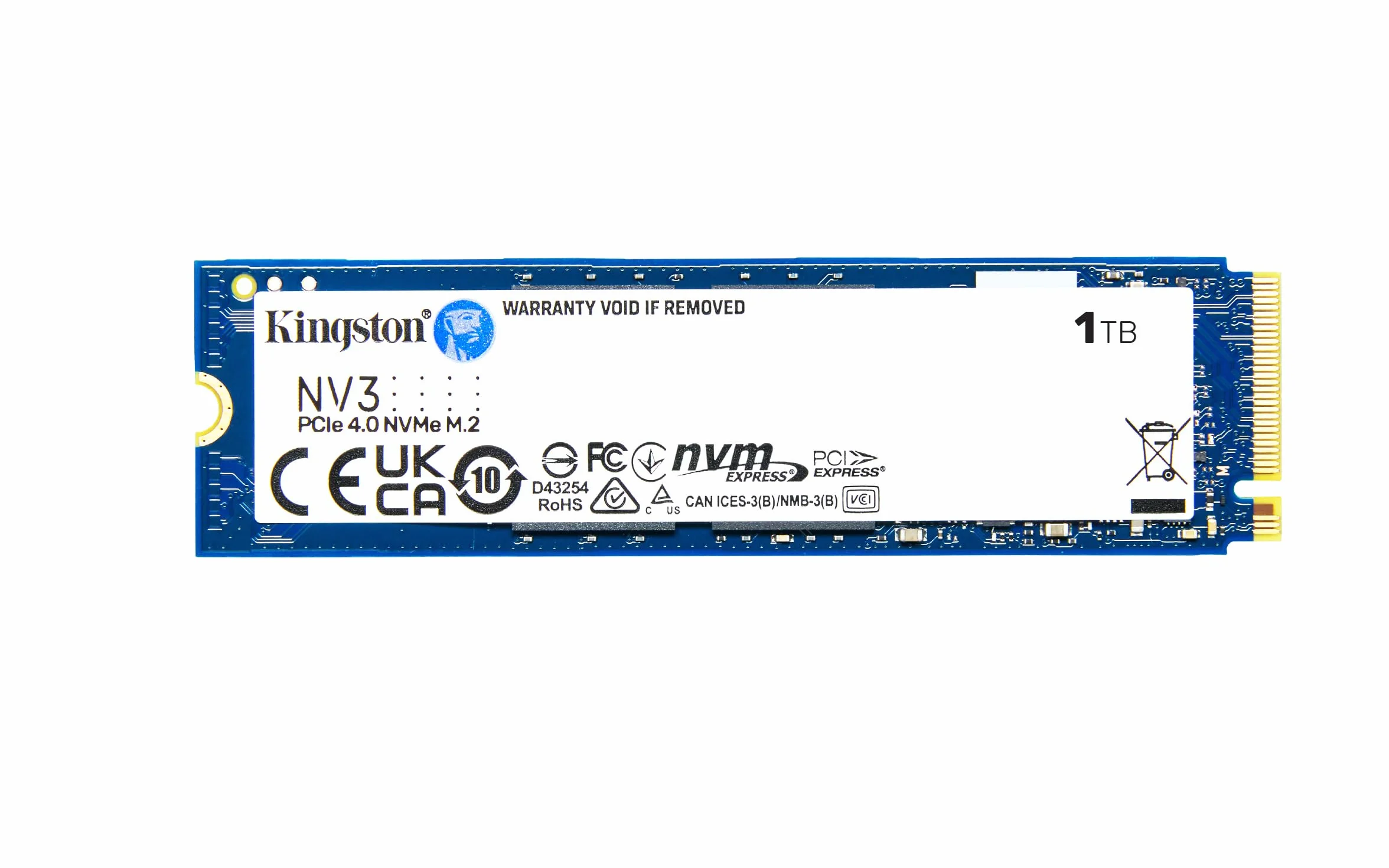 Kingston NV3 NVMe PCIe 4.0 wewnętrzny dysk SSD 1TB M.2 2280-SNV3S/1000G