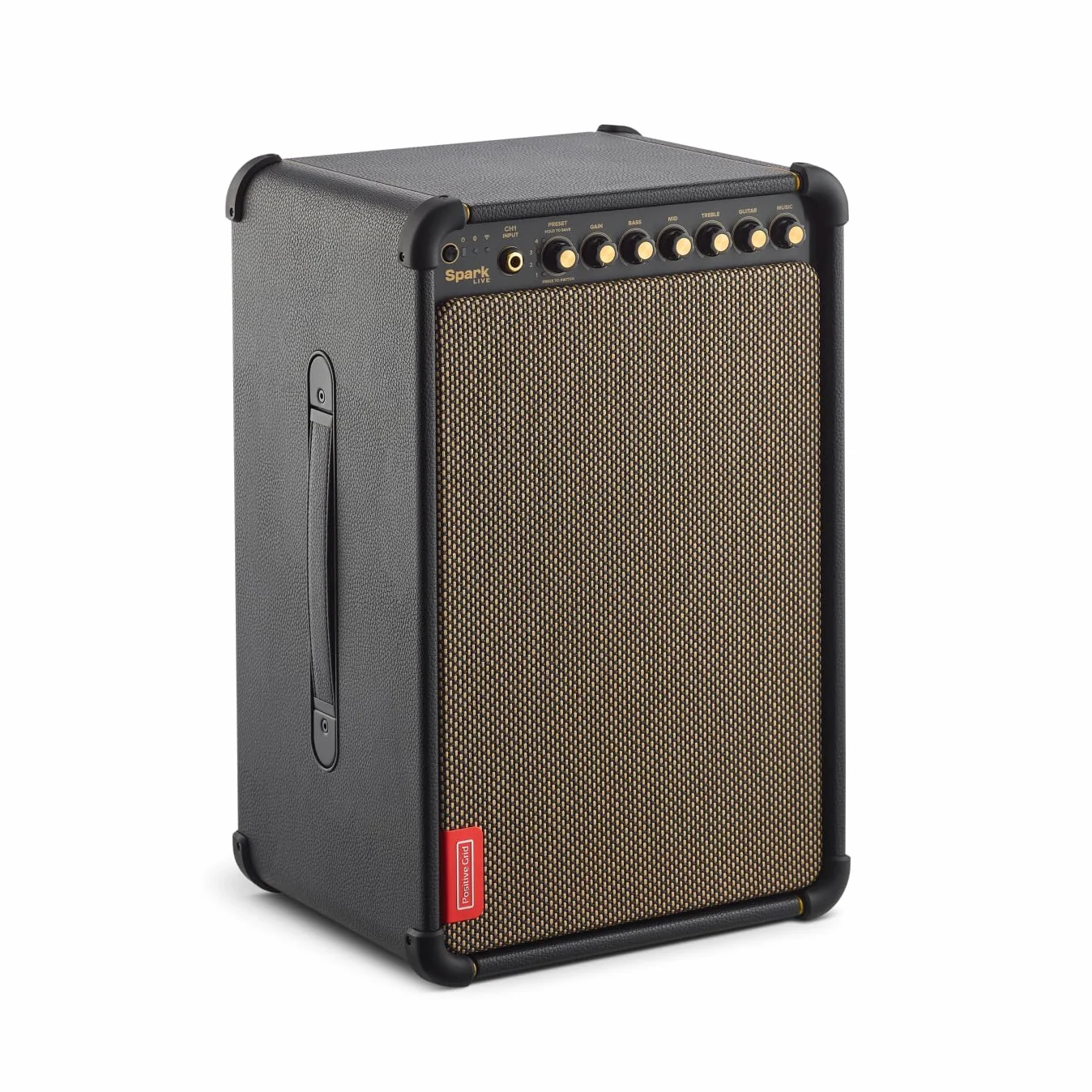 Positive Grid Spark LIVE Smart Guitar Amp, Multi-Channel PA System & Bluetooth Speaker All-In-One for Guitar, Bass, Vocals, Keyboards and more.