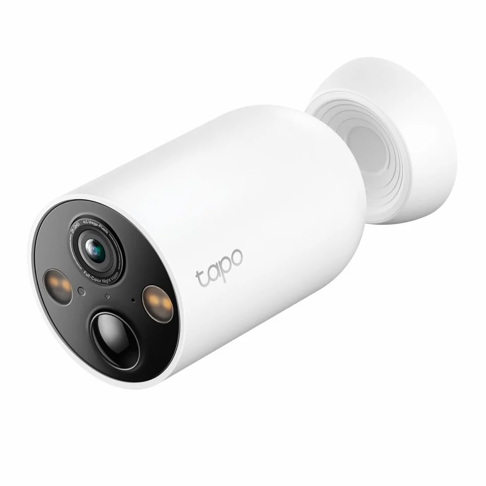TP-Link Tapo C425 | Kamera zewnętrzna Wi-Fi 2K QHD na baterie | Kolorowy tryb nocny | AI detekcja | Obsługa przez stację H200 | Kompatybilna z Alexa i Google Home