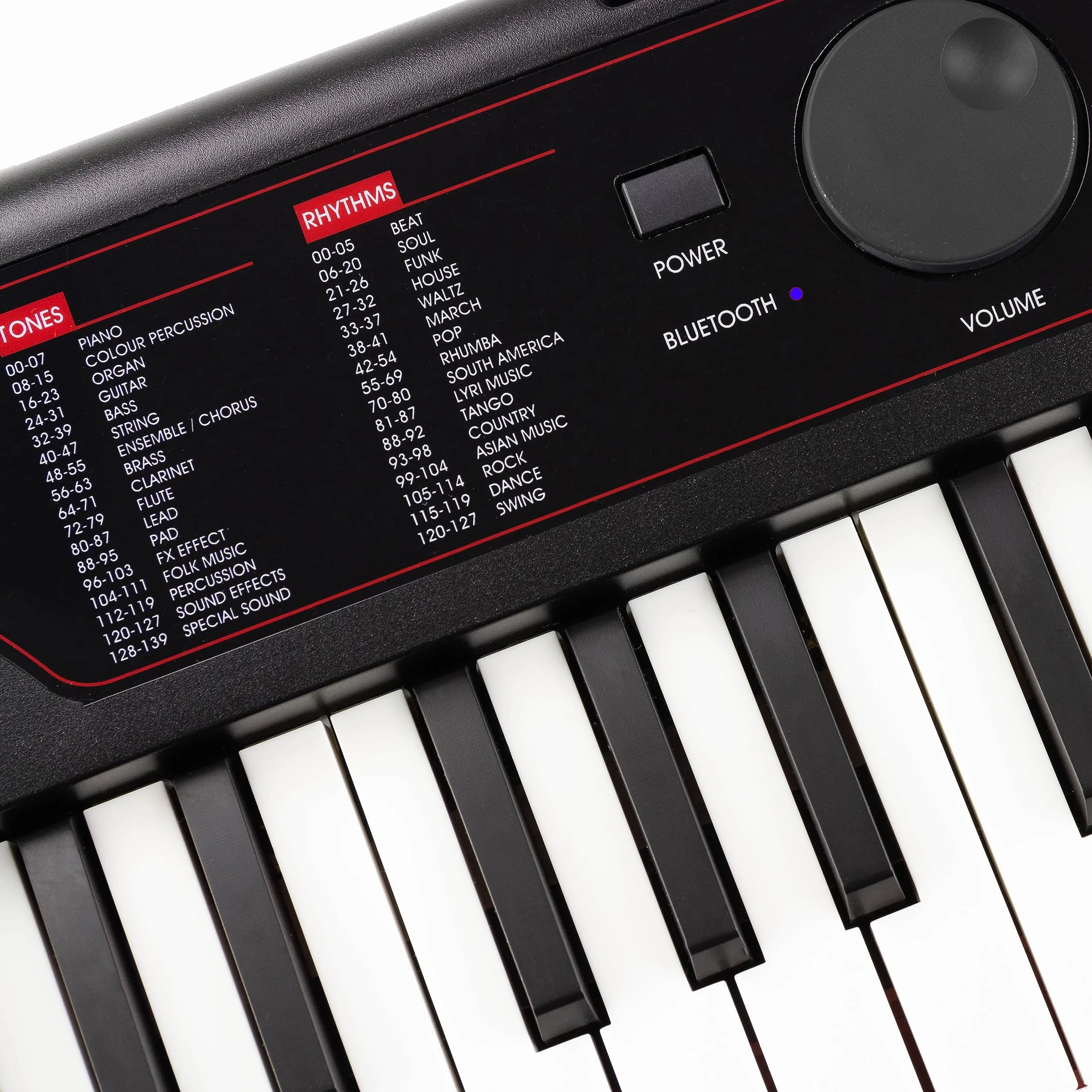 RockJam 49-klawiszowa pianino z Bluetooth Midi