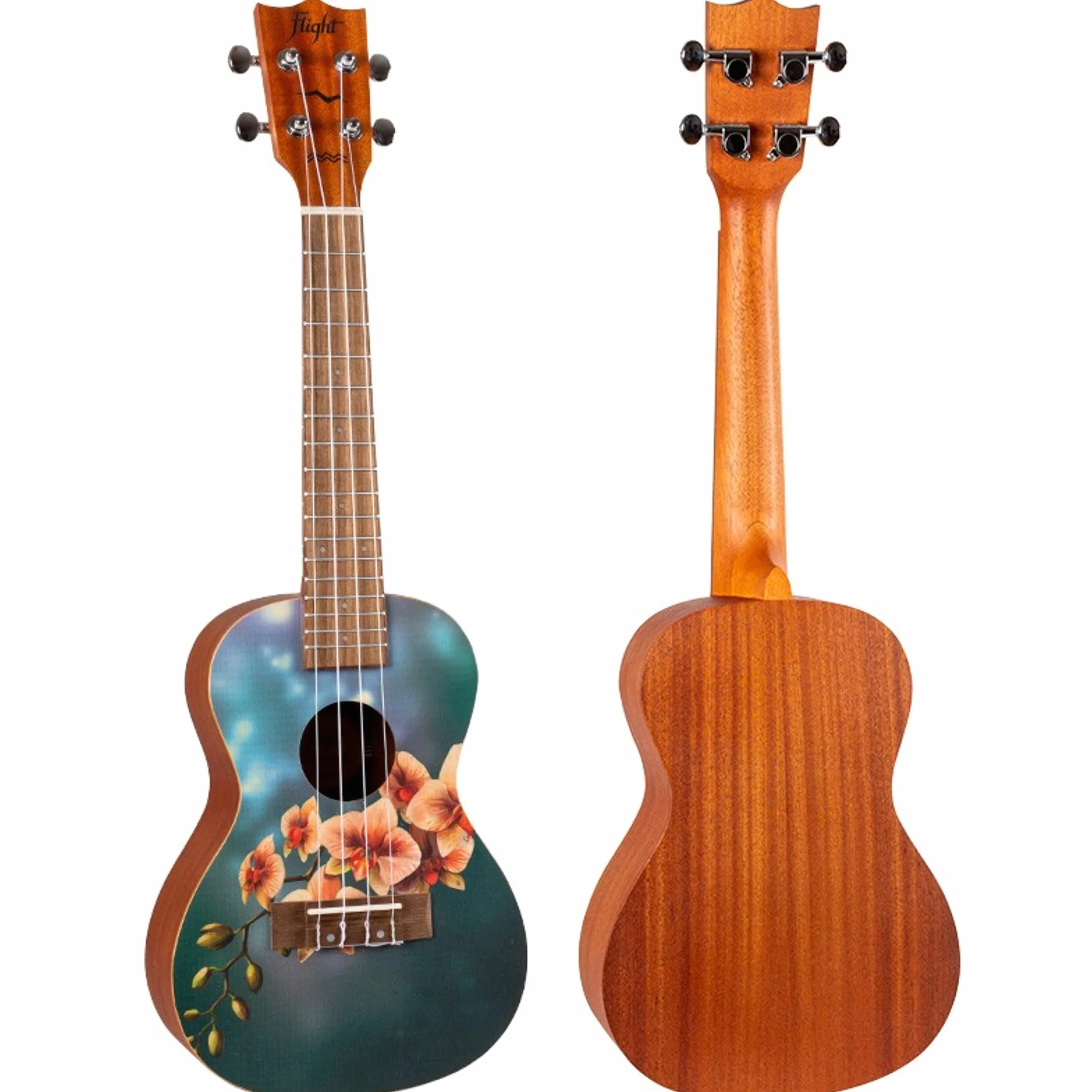 Flight Ukeleles AUC33 koncertowe ukulele - orchidea