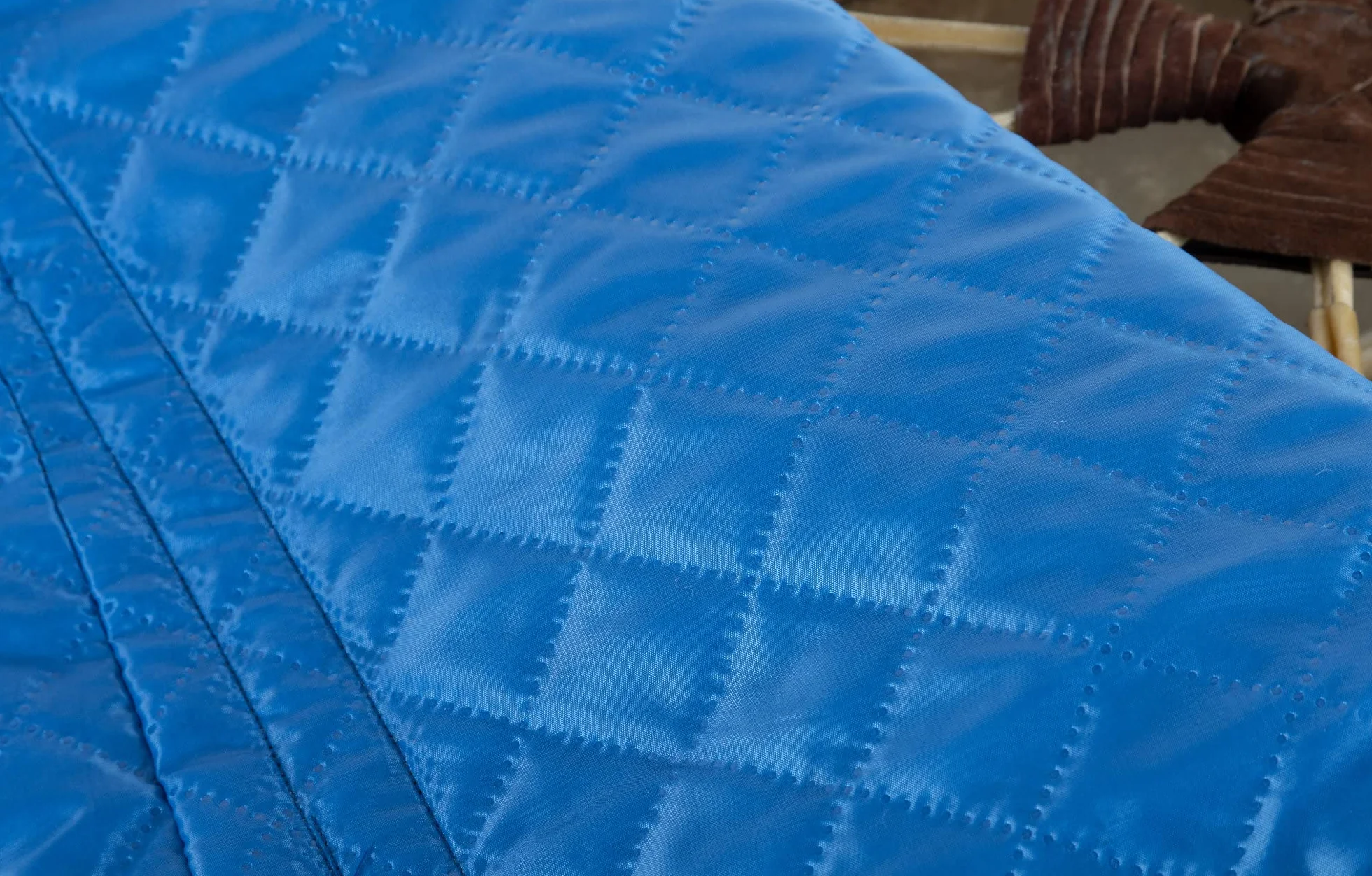 Classic Cantabile Torba na bęben szamana 18" – pasuje do bębna o średnicy 46 cm – miękka wyściółka – do bębna ręcznego i perkusji ramowych – niebieska
