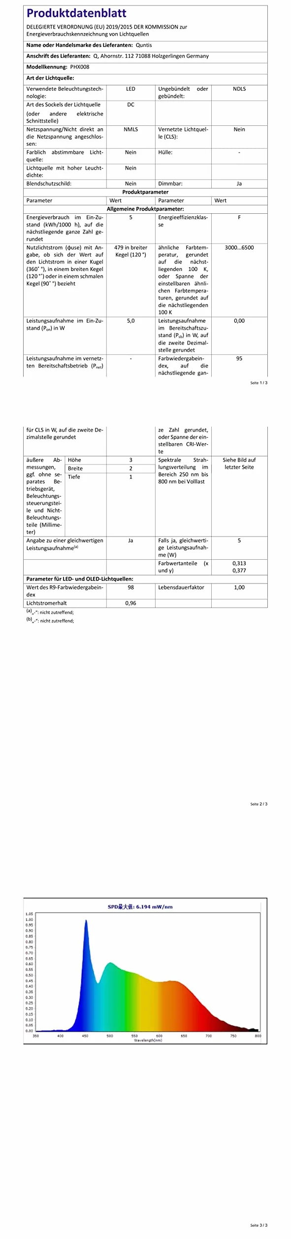 Quntis Lampa LED do monitora laptopa, USB z dotykowym sterowaniem, antyrefleksyjne światło, antypromieniujące, biurkowa lampka z automatycznym ściemnianiem do notebooka