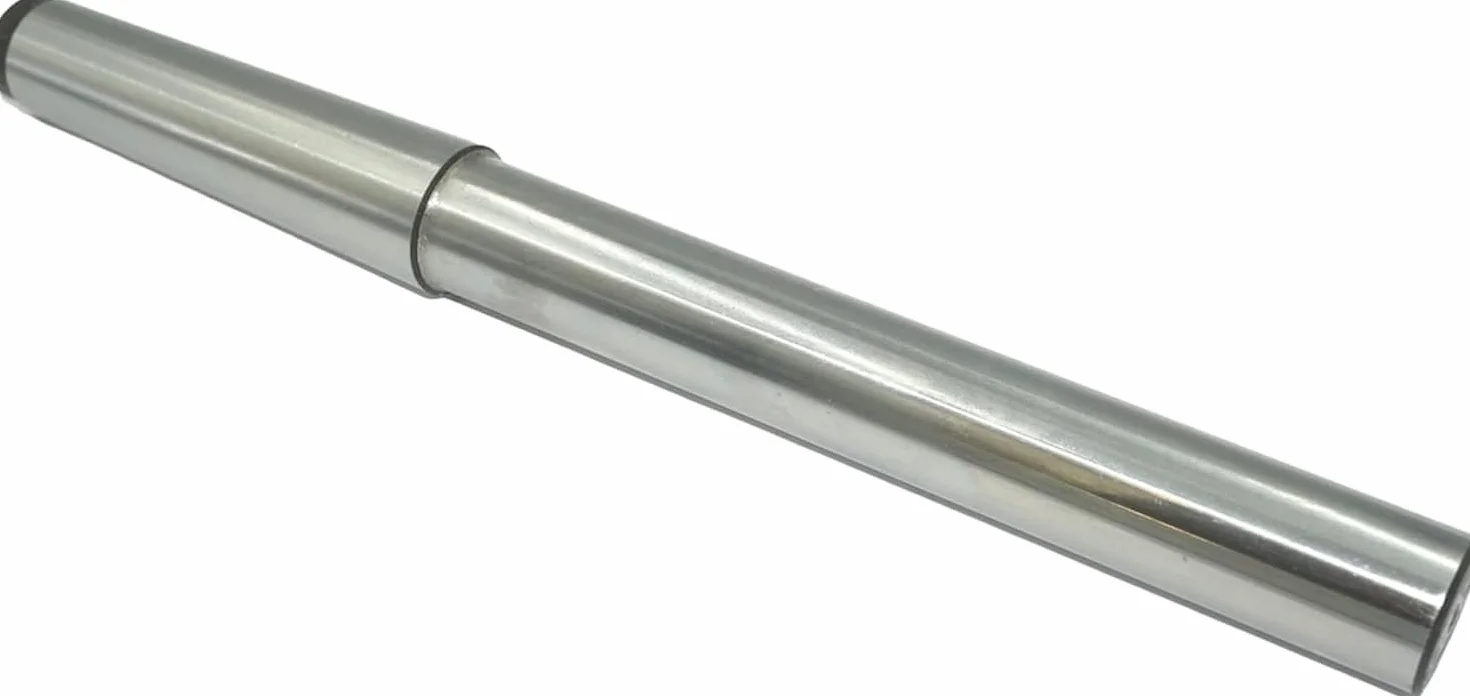 2MT Pręt testowy wyrównywania trzpienia tokarki MT2 11-1/8" (283 mm) | Stal stopowa EN 31 | Długość chwytu stożkowego 73 mm | Wiertło środkowe | Hartowane i szlifowane
