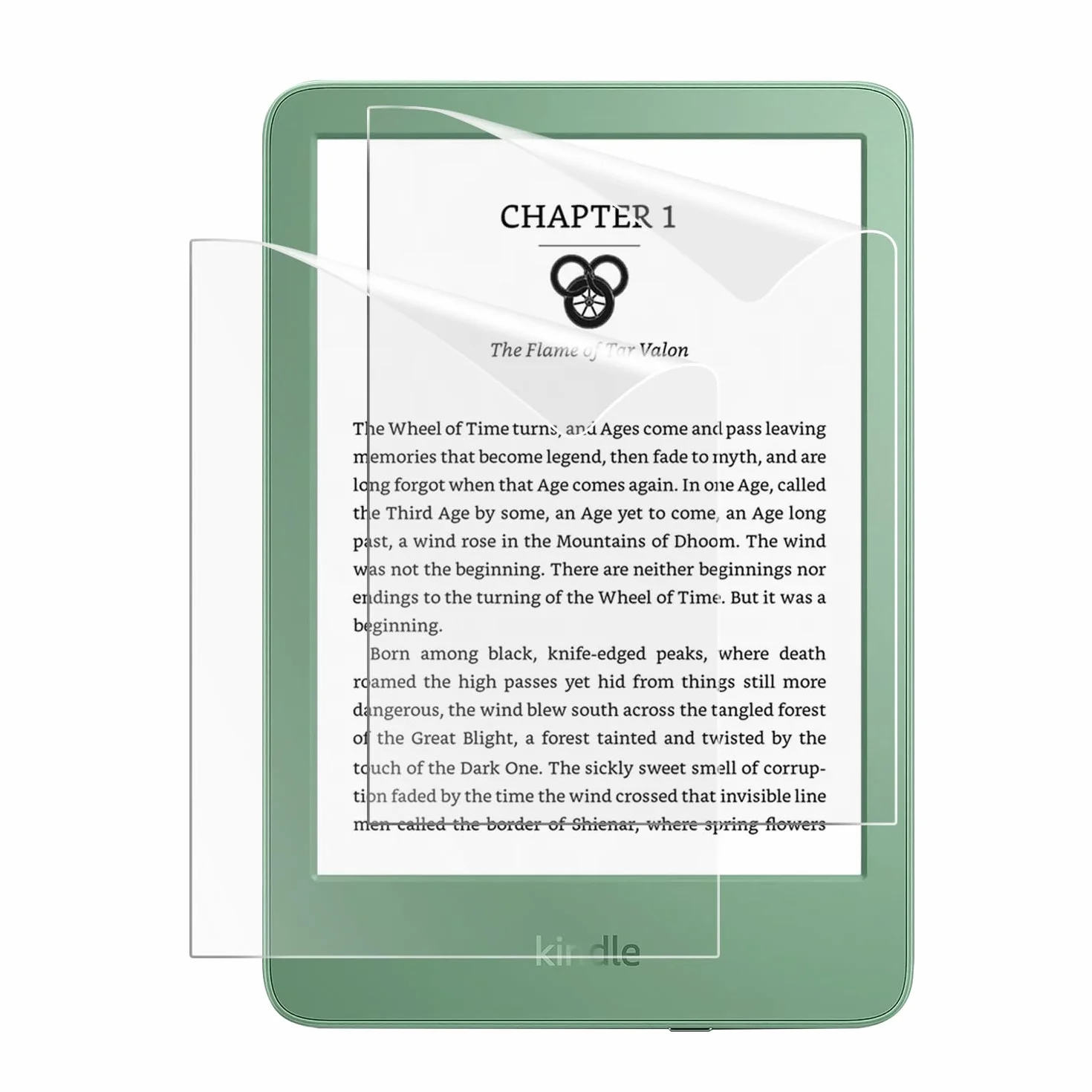 MoKo 2-pak antyodblaskowych ochraniaczy ekranu do 6-calowego zupełnie nowego Kindle Kindle 11. generacji 2024/2022, Kobo Clara i PocketBook, pełne pokrycie, wysokiej jakości folia ochronna PET, matowa folia ochronna Matcha