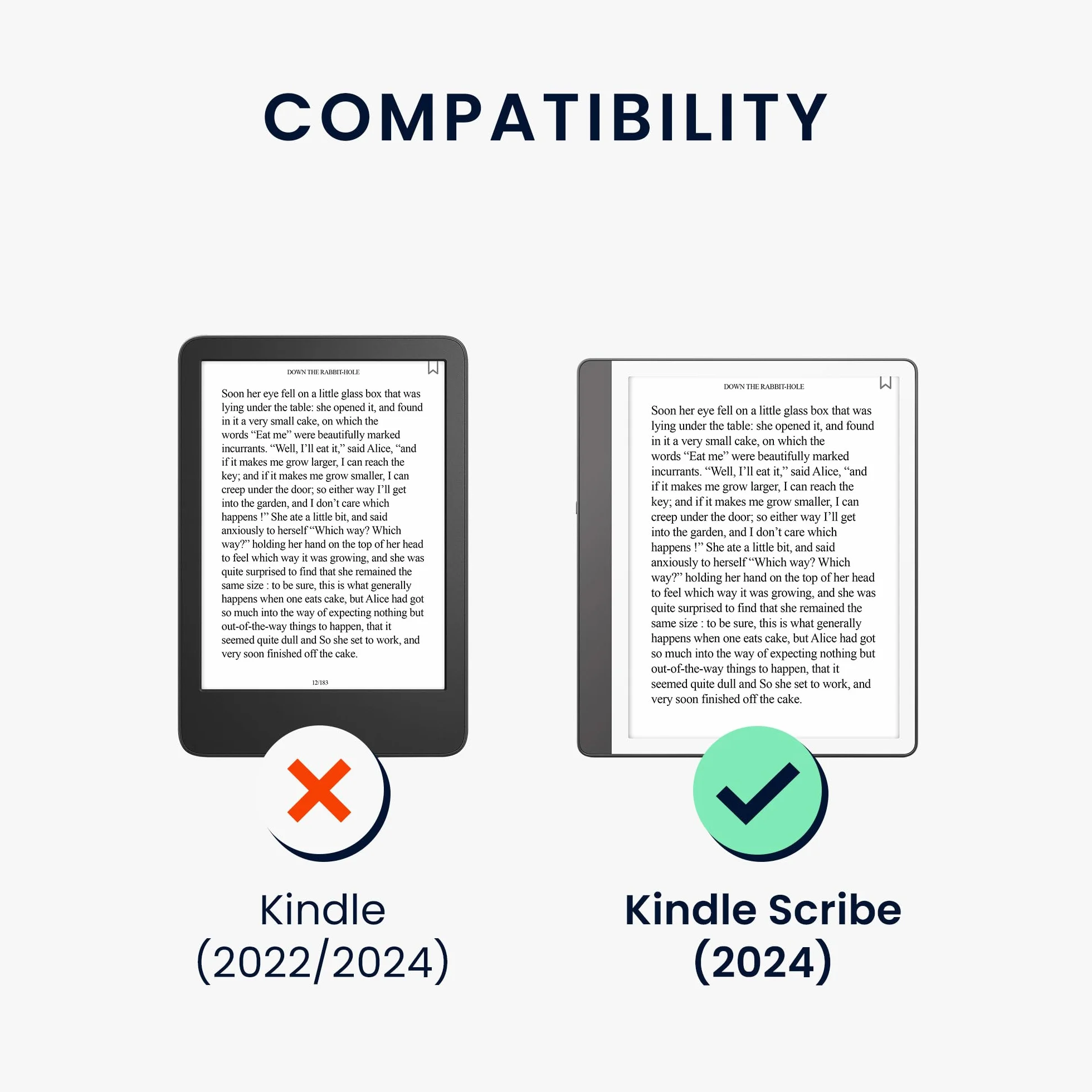 kwmobile Etui kompatybilne z Amazon Kindle Scribe (2024) pokrowiec - etui na czytnik e-booków - szary magnolie