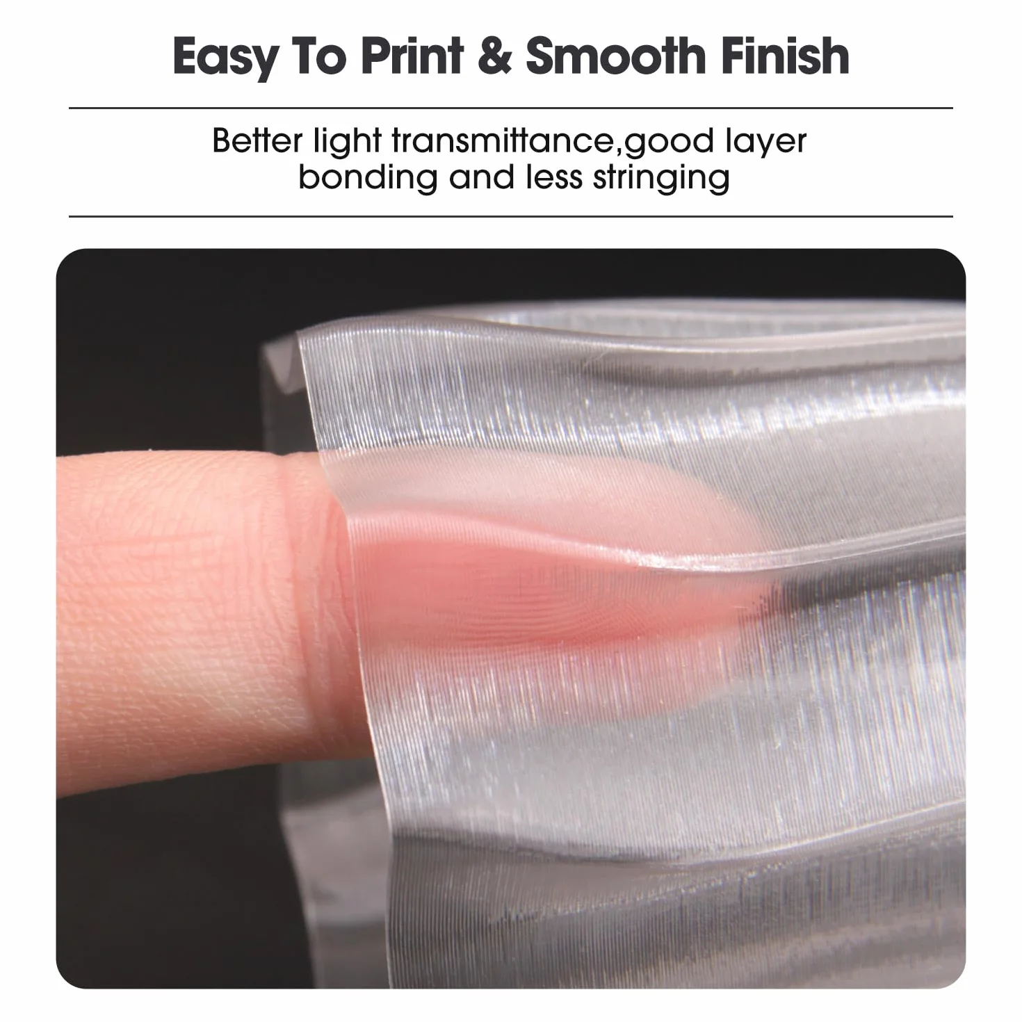 eSUN PETG filament 1,75 mm, filament PETG Basic o wysokiej wytrzymałości, szpula 1 kg (2,2 LBS) do drukarek 3D (Czarny, 1KG)