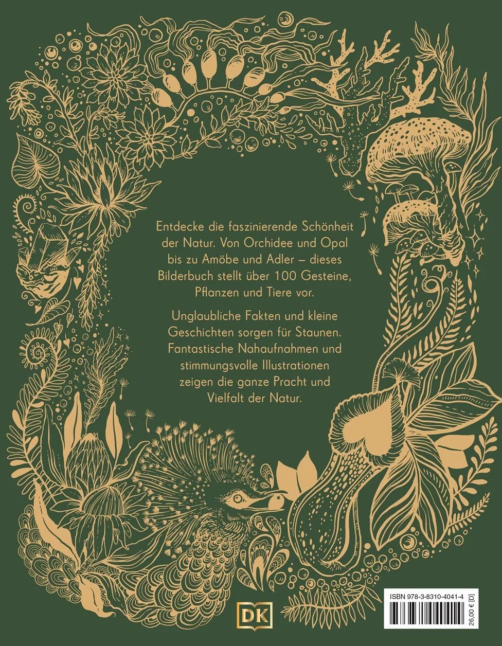 Wundervolle Welt der Natur: Ein Naturbilderbuch für die ganze Familie. Hochwertig ausgestattet mit Lesebändchen, Goldfolie und Goldschnitt
