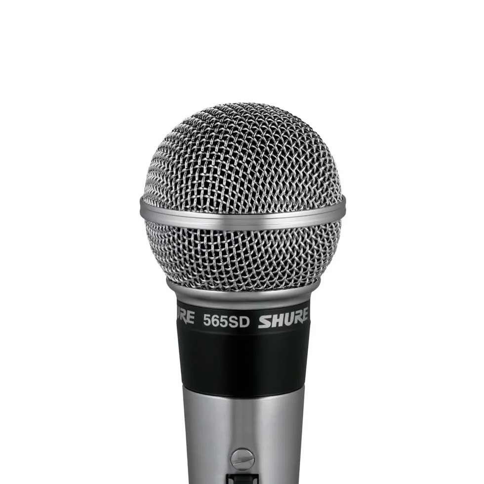 Shure Mikrofon 565SD-LC bez kabla, cichy magnetyczny włącznik/wyłącznik trzcinowy z opcją blokowania