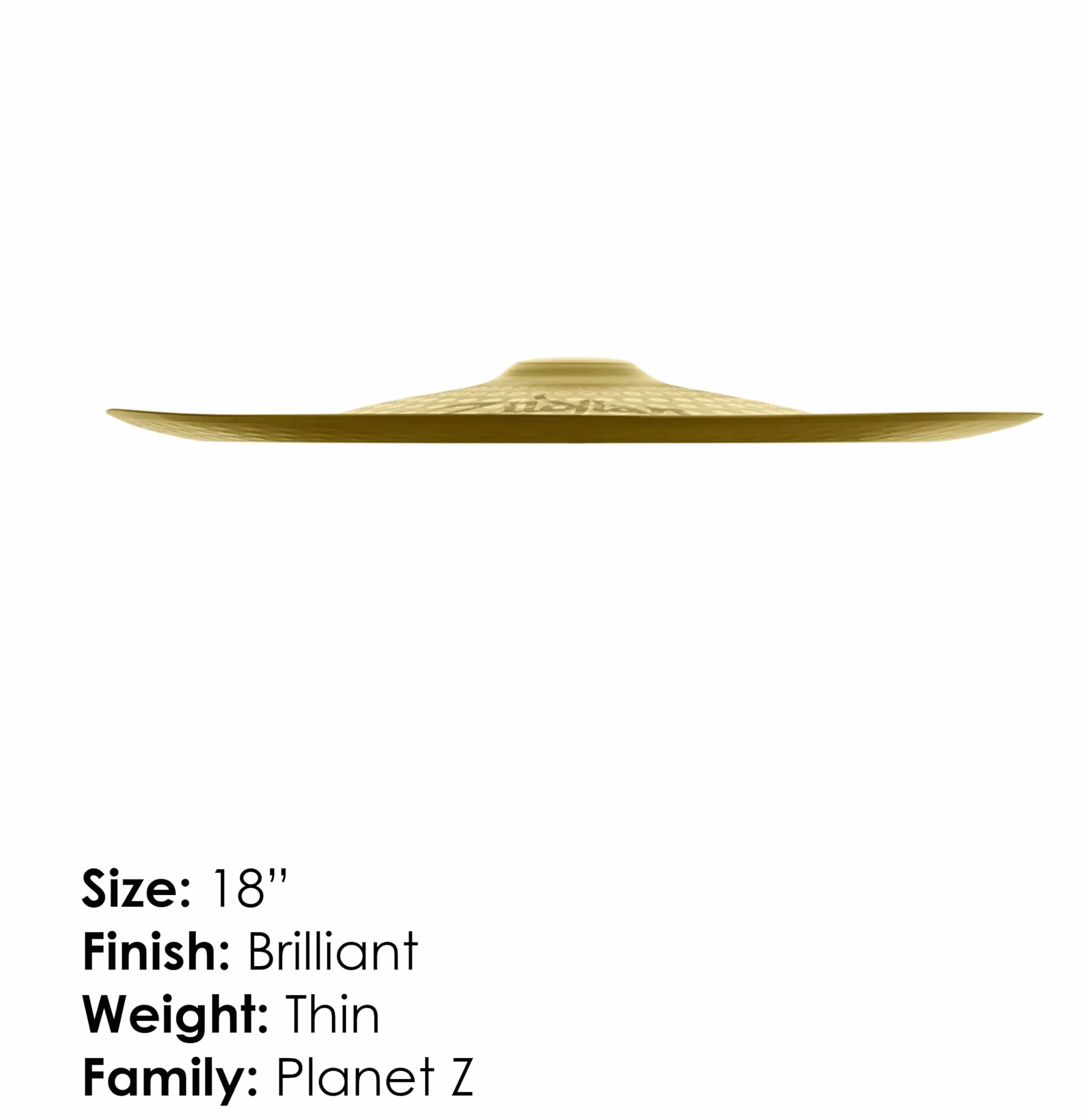 Zildjian Planet Z China 18" Version 2020 - Talerz chiński