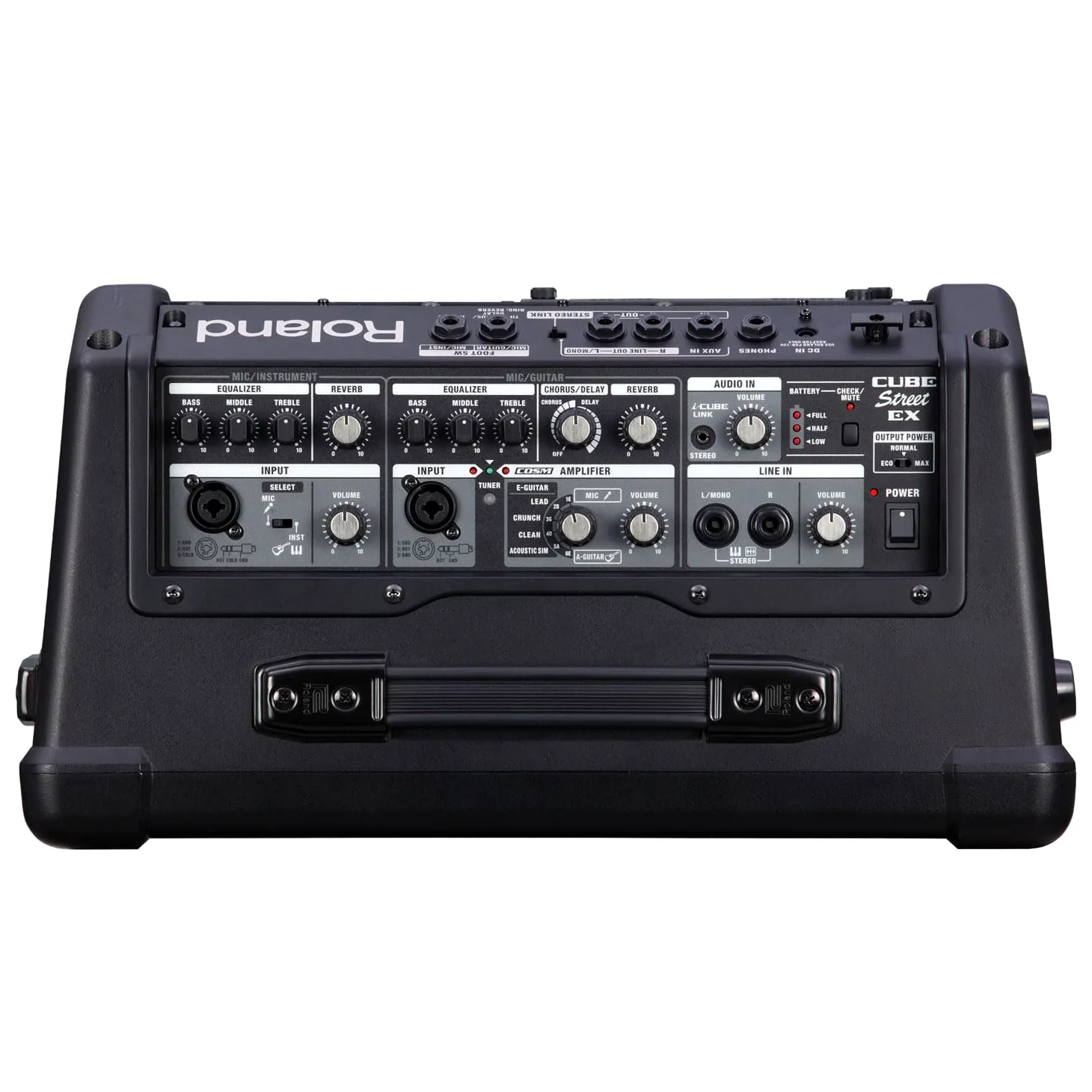 Roland Cube Street EX wzmacniacz gitarowy Mini-PA z kablem keepdrum jack