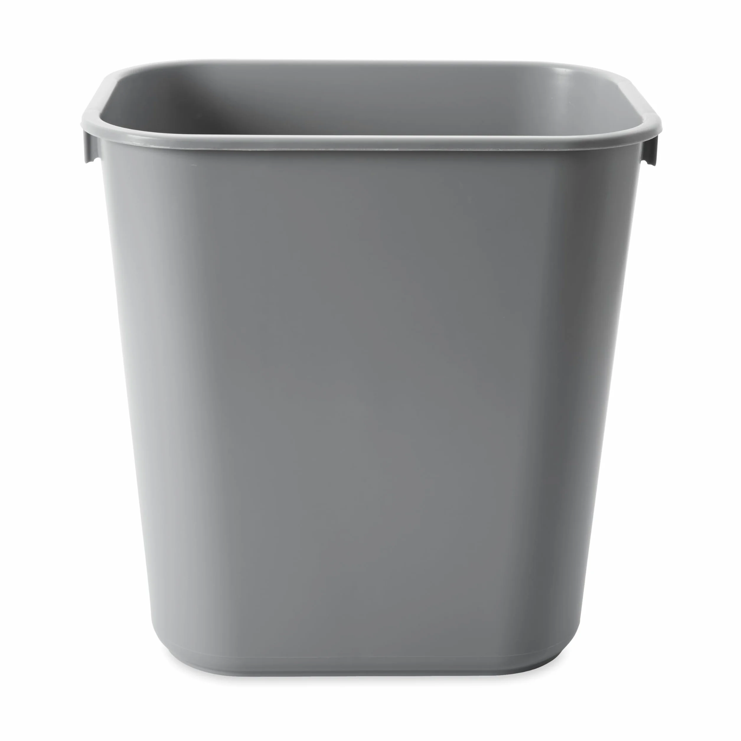 Rubbermaid Commercial Products Commercial 13-5/8 cala LLDPE prostokątny Small Deskside Trash Can - Grey