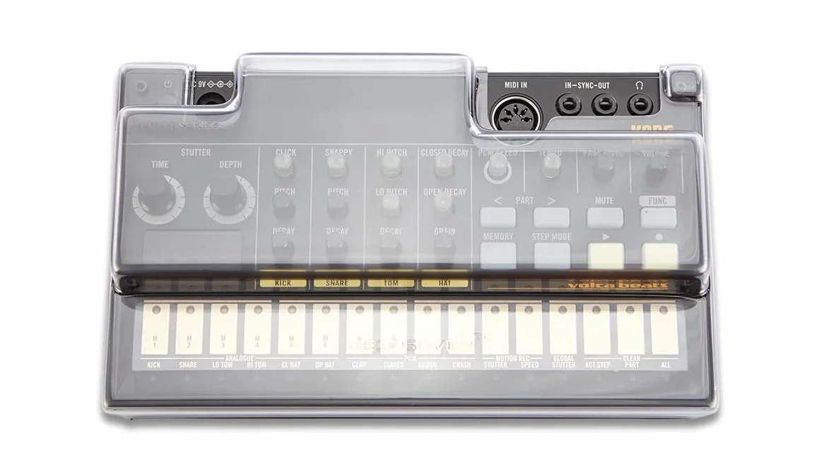 Decksaver Korg Volca-Series Cover (Keys, Bass, Beats) - Pokrowiec na keyboard