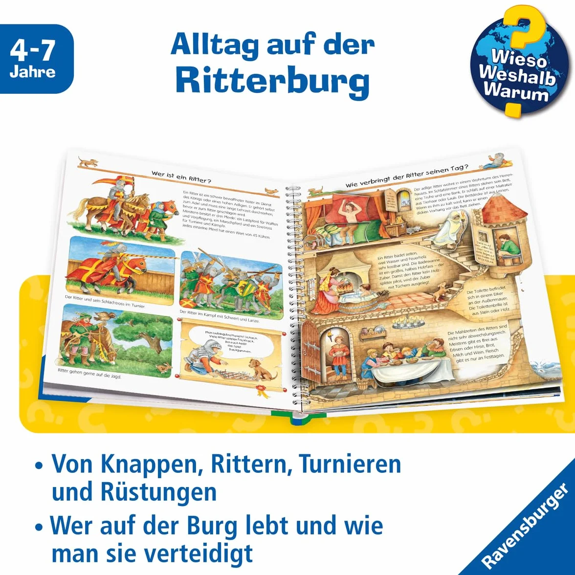 Wieso? Weshalb? Warum?, Band 11: Wir entdecken die Ritterburg