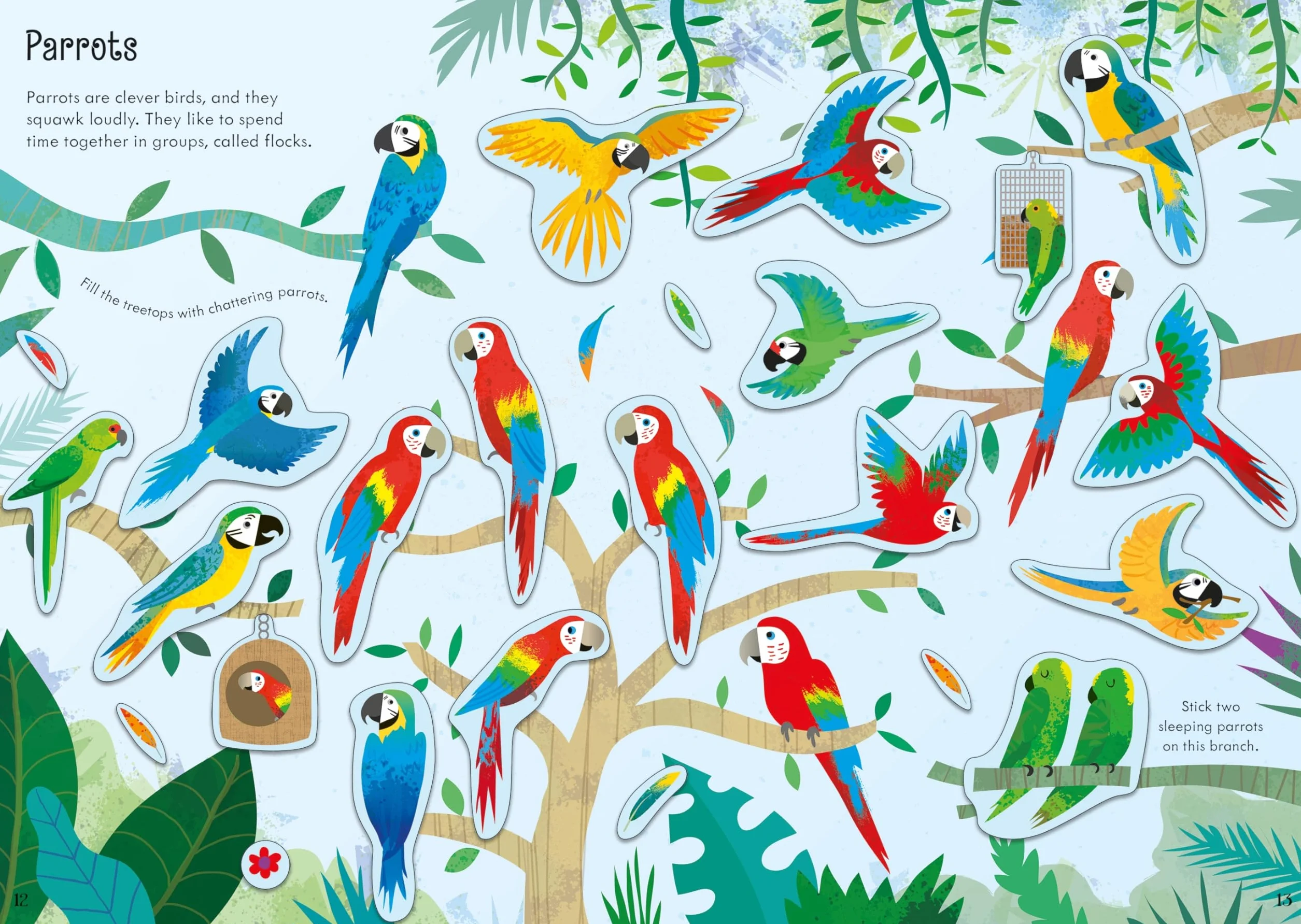 Little First Stickers Zoo