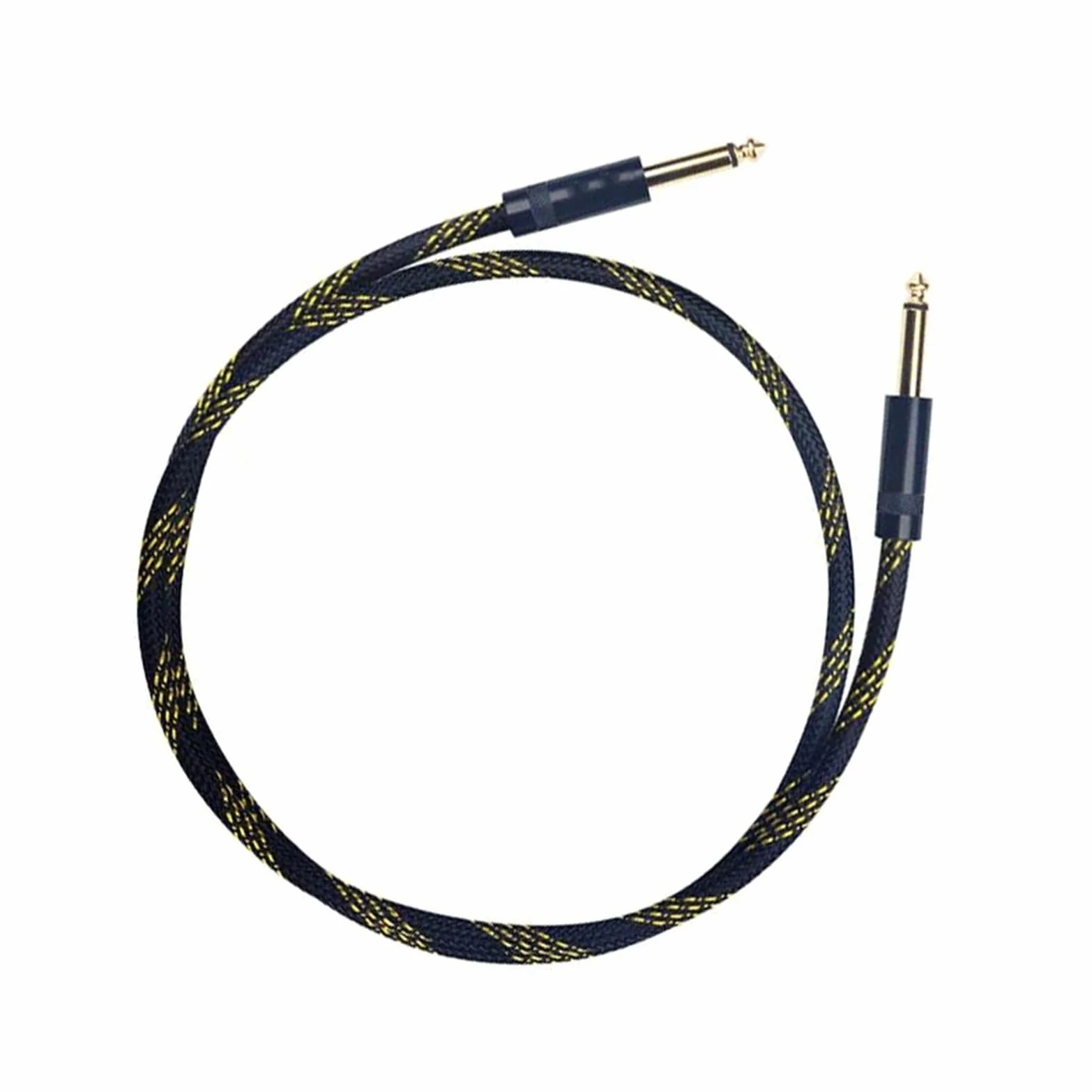 Przewód połączeniowy audio Pozłacany kabel wyjściowy 6,5 mm do mikrofonu gitarowego, wzmacniacza basowego, głośnika i odtwarzacza CD(300cm)