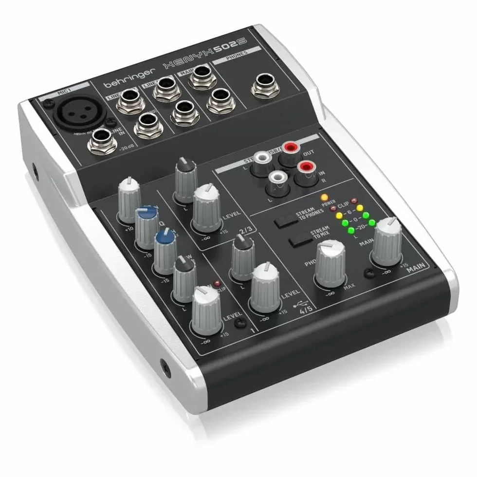 Behringer Mikser interfejsu strumieniowego USB XENYX 502S