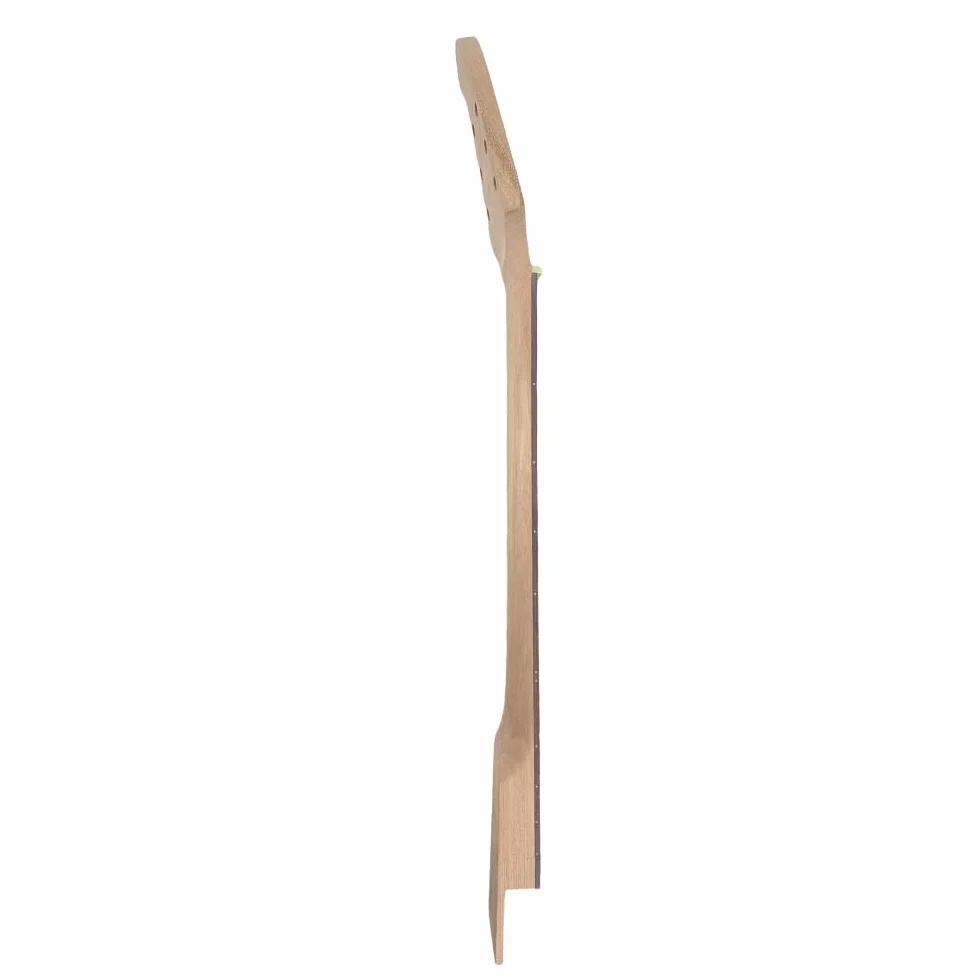 Nowy zestaw do gitary, gryf gitary z 22 progami, 628.65 mm korpus gitary z mahoniu, zestaw znaków kropkowych w stylu Flying V, gryf z drewna rosewood (znak kropkowy)