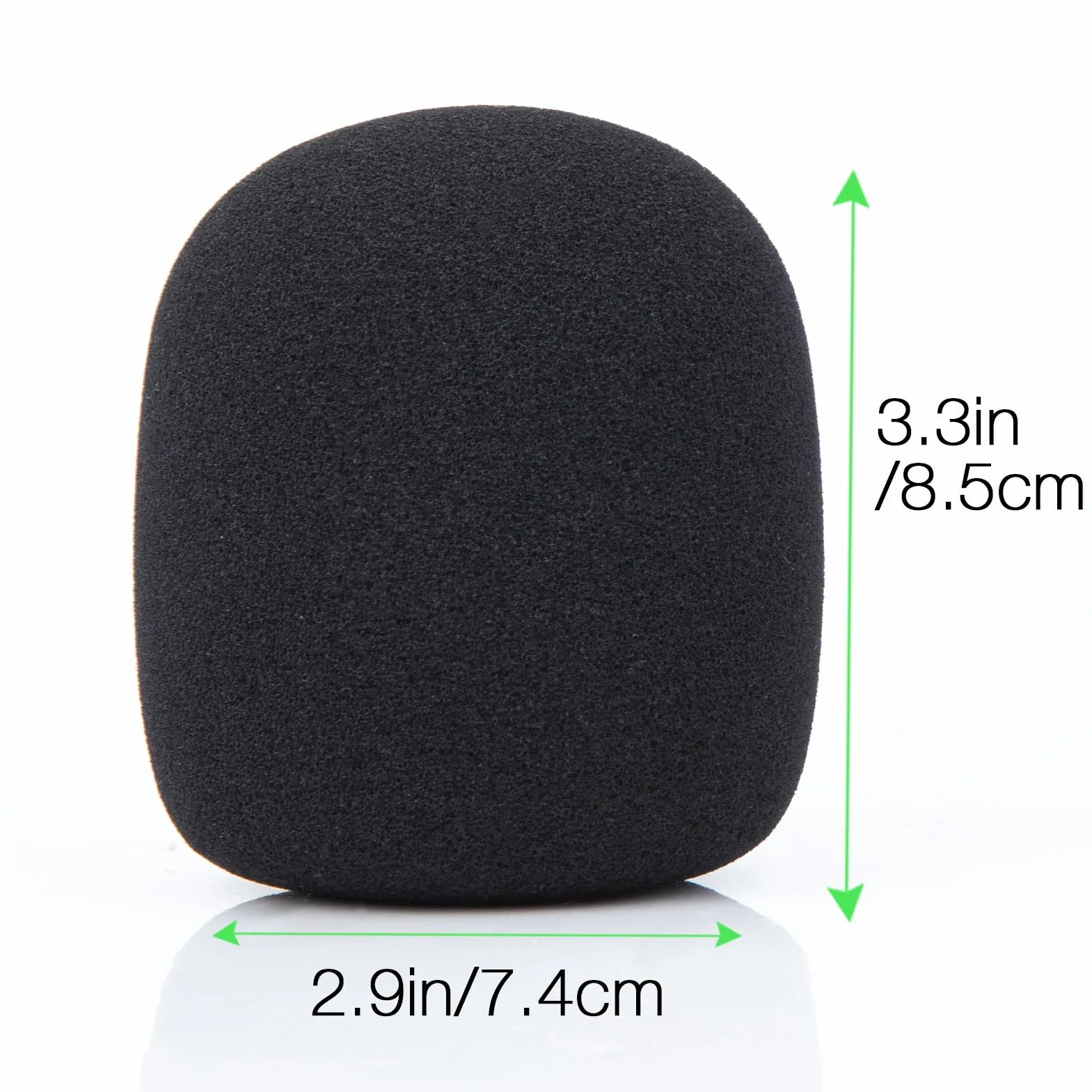 SUNMON Kompatybilny z Rode Wireless Go 2 - pamięć podręczna mikrofonu bezprzewodowego, poprawia jakość dźwięku, filtr pop do bezprzewodowego Go, bezprzewodowego GO 2, bezprzewodowego