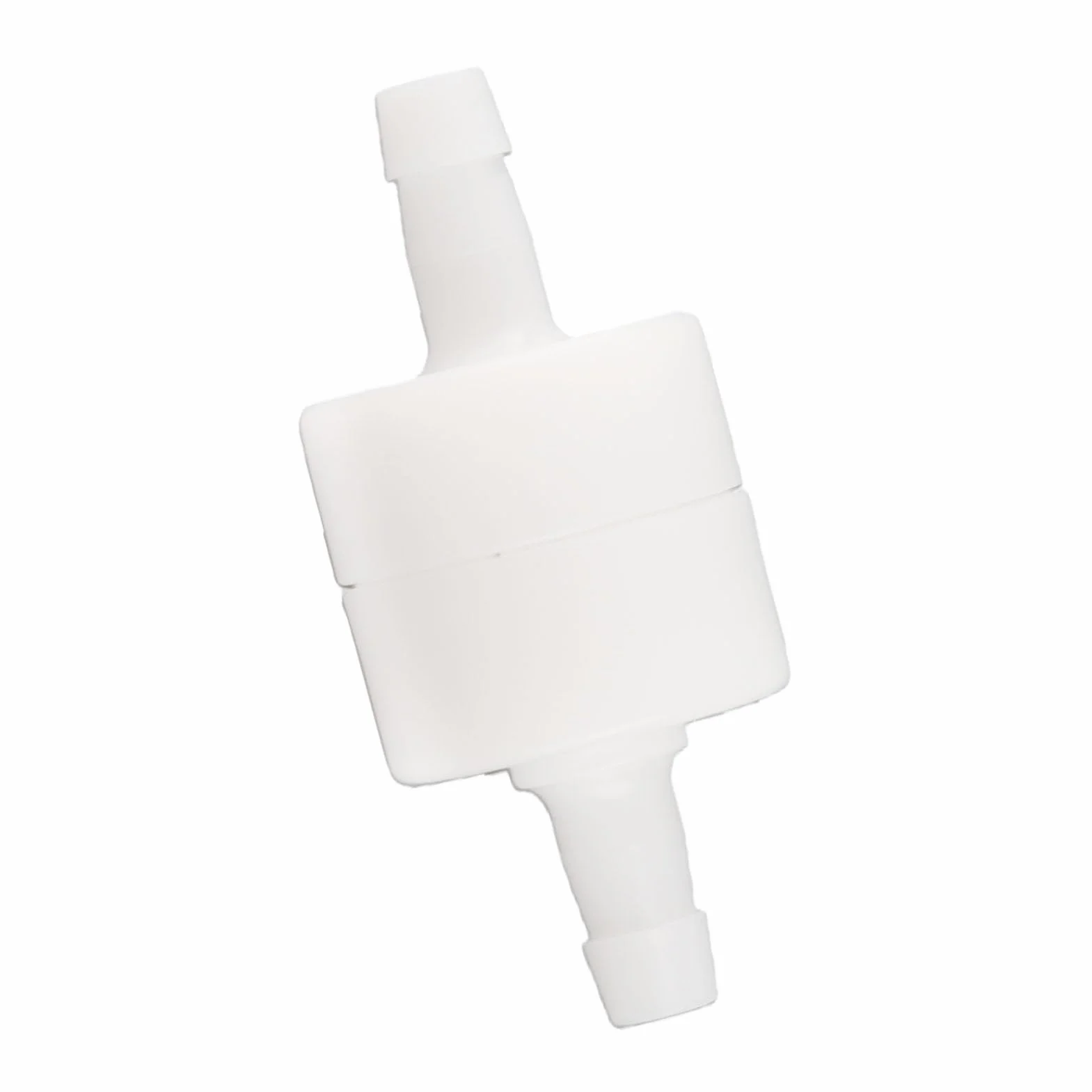 Hilitand Plastikowy zawór zwrotny 6 mm Jednokierunkowy zawór zwrotny do wody, paliwa, cieczy, powietrza (6 mm)