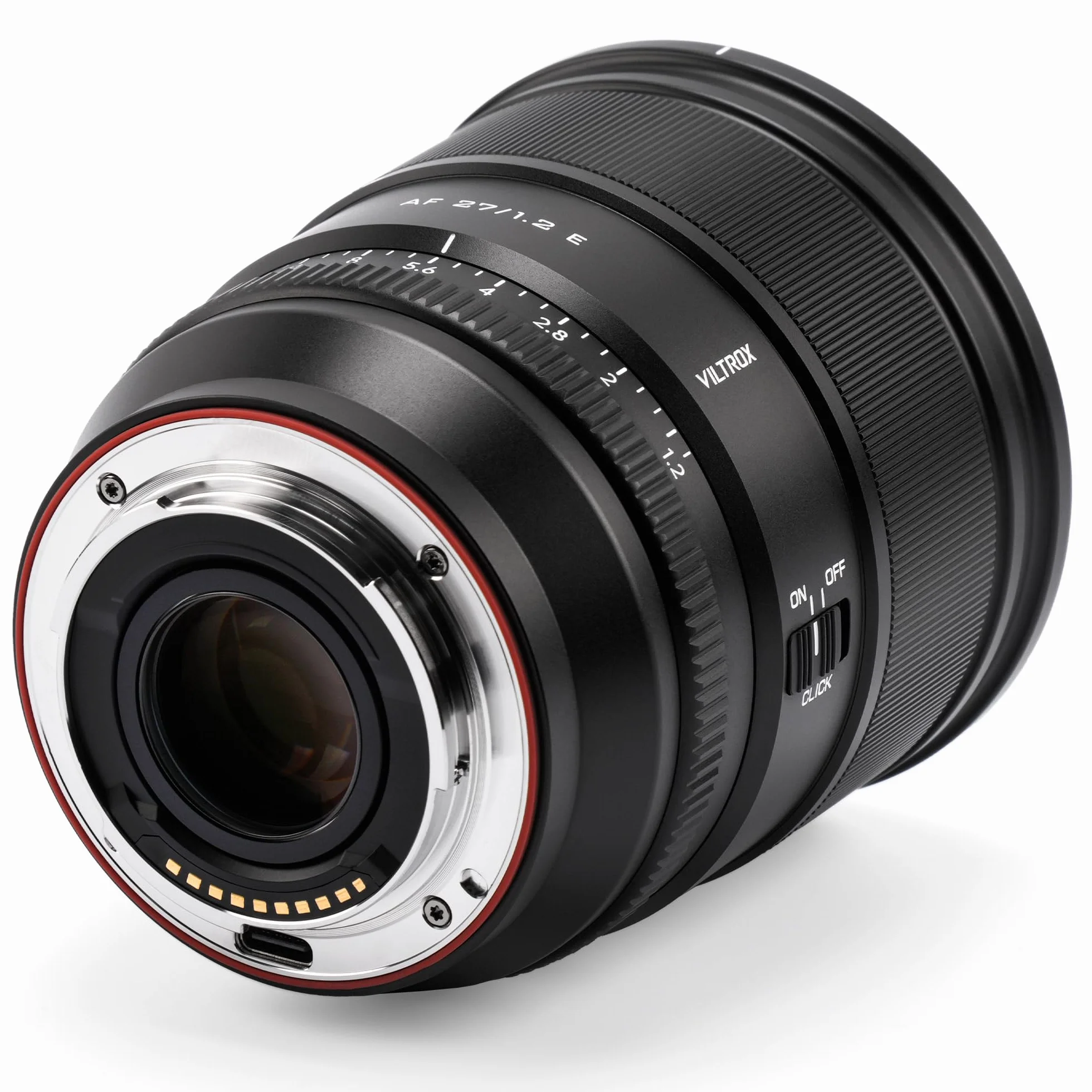 VILTROX Obiektyw 27 mm F1.2 E, 27 mm 1,2 obiektyw APS-C do Sony E-Mount, soczewki z mocowaniem e-mount do Sony a7iii a7iv a7c a9iii a1 ii a7rv ze-e10 ii a7cr a7cii a6600 zv-e10 fx3 fx30 a67 00