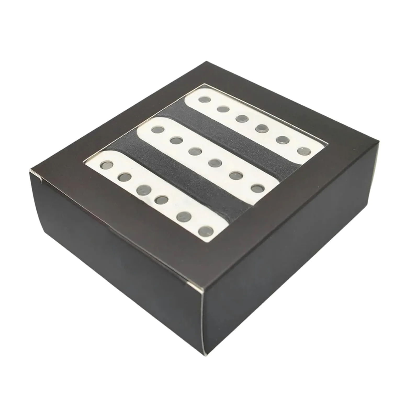 Profesjonalne Przetworniki Do Gitar Akustycznych Vintage Przeplatane Przetworniki Do Gitary Akustyczno Elektrycznej Ręcznie Robione Akcesoria Do Instrumentów(White)