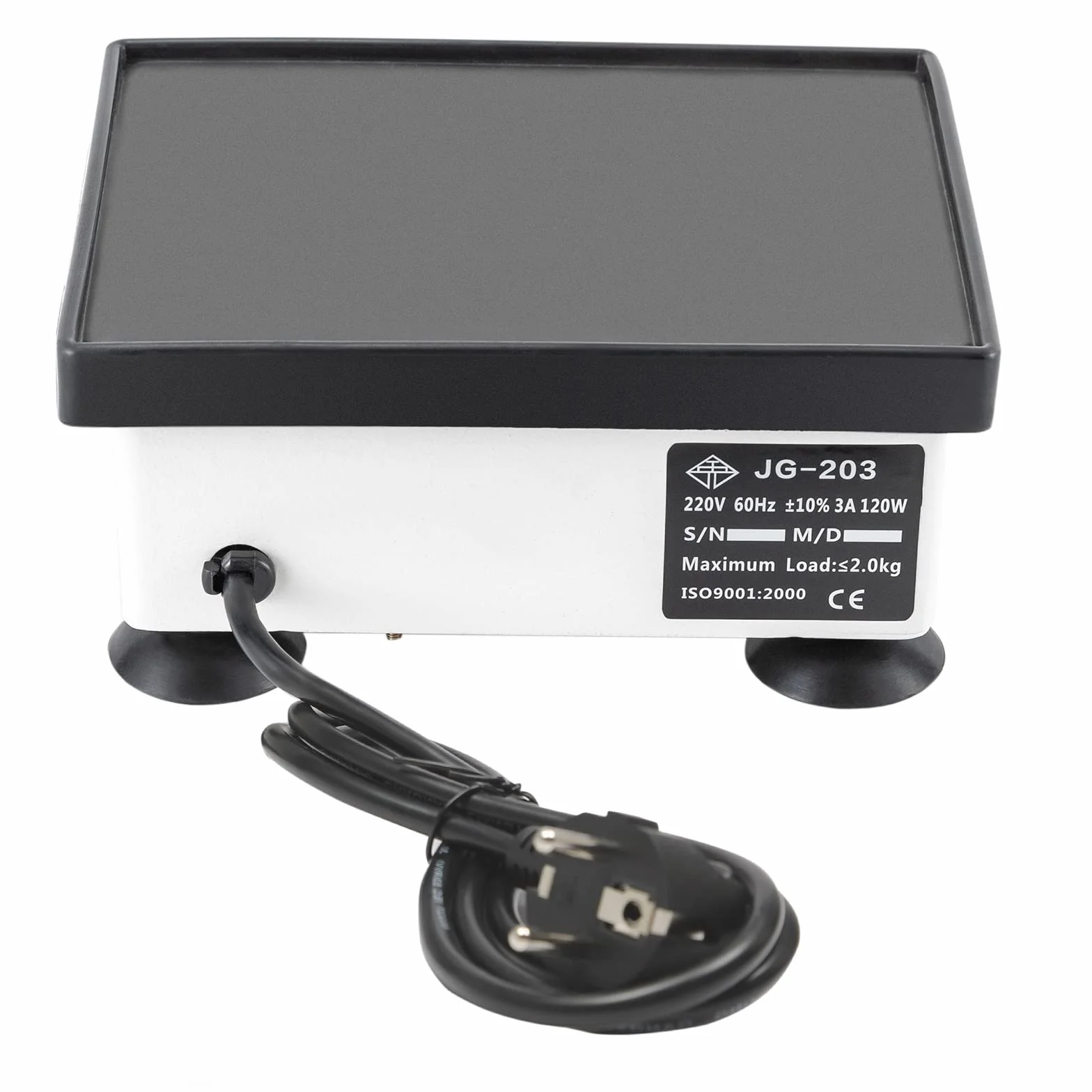 Oscylator dentystyczny, do gipsu, oscylator, płyta wibracyjna, 220 V, 120 W, prostokątny , wyposażenie laboratorium dentystycznego dla dentystów i klinik dentystycznych, 21