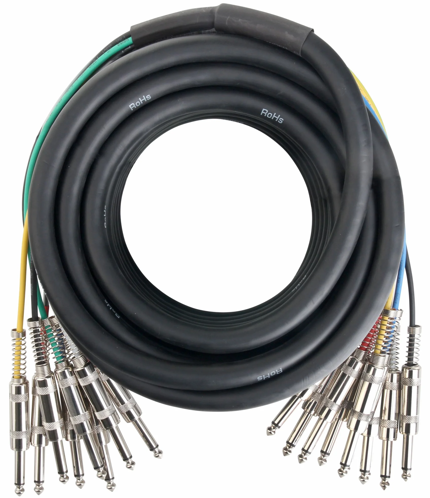 Pronomic Stage MJJ8-10 Multicore kabel 8 x 6,3 mm jack mono na 8 x 6,3 mm jack mono 10 m