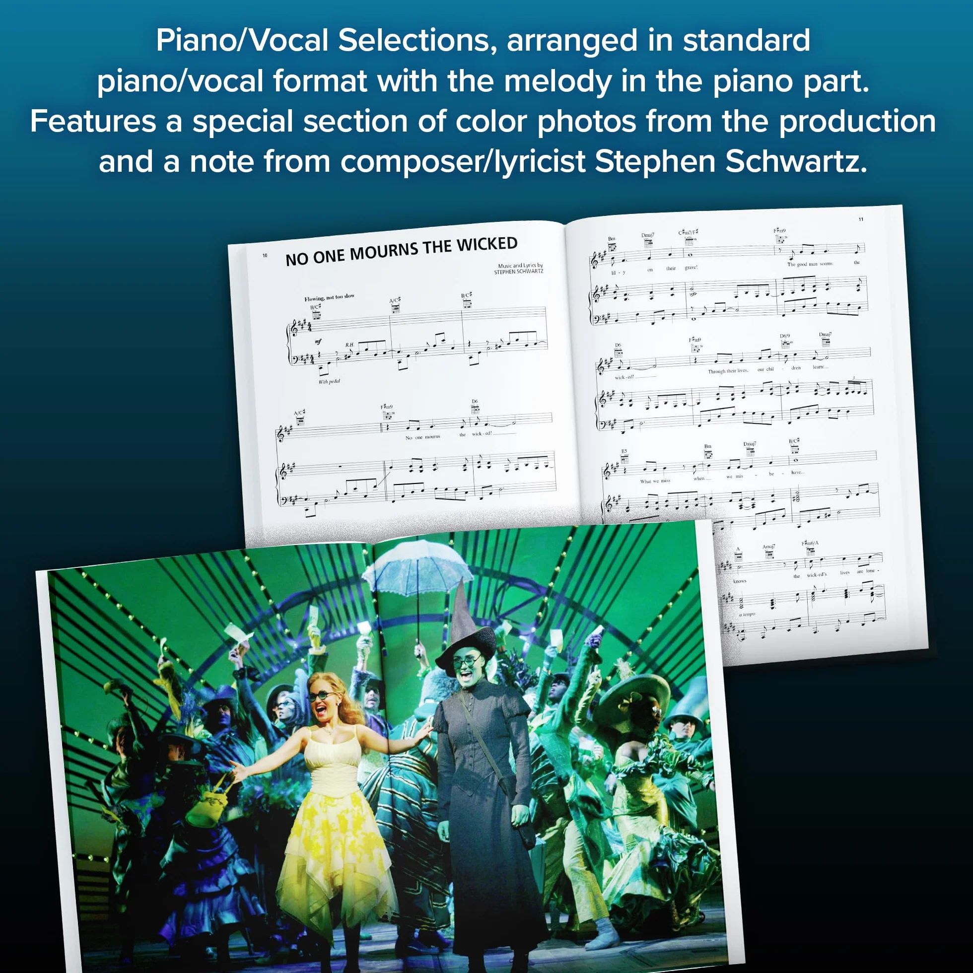 Wicked - a new musical - piano/vocal selections chant