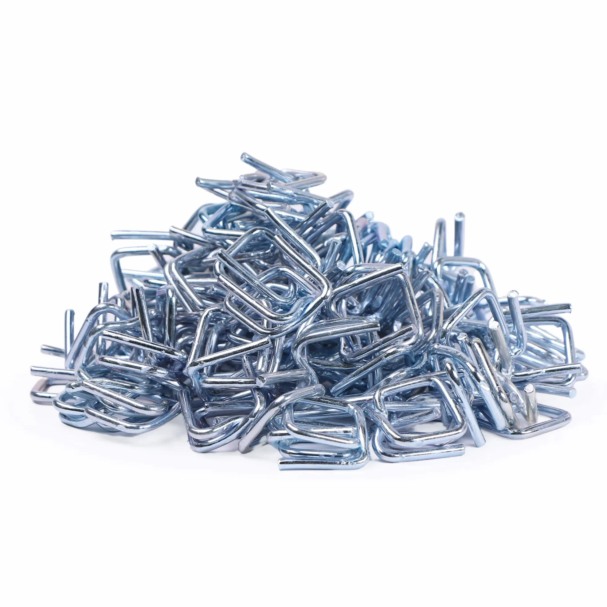U.S. SOLID Tekstylny zestaw do spinania tkanego HD, 19 mm x 500 m, taśma spinająca z napinaczem i zaciskami zamykającymi, zestaw do spinania palet, 300 sztuk metalowych sprzączek