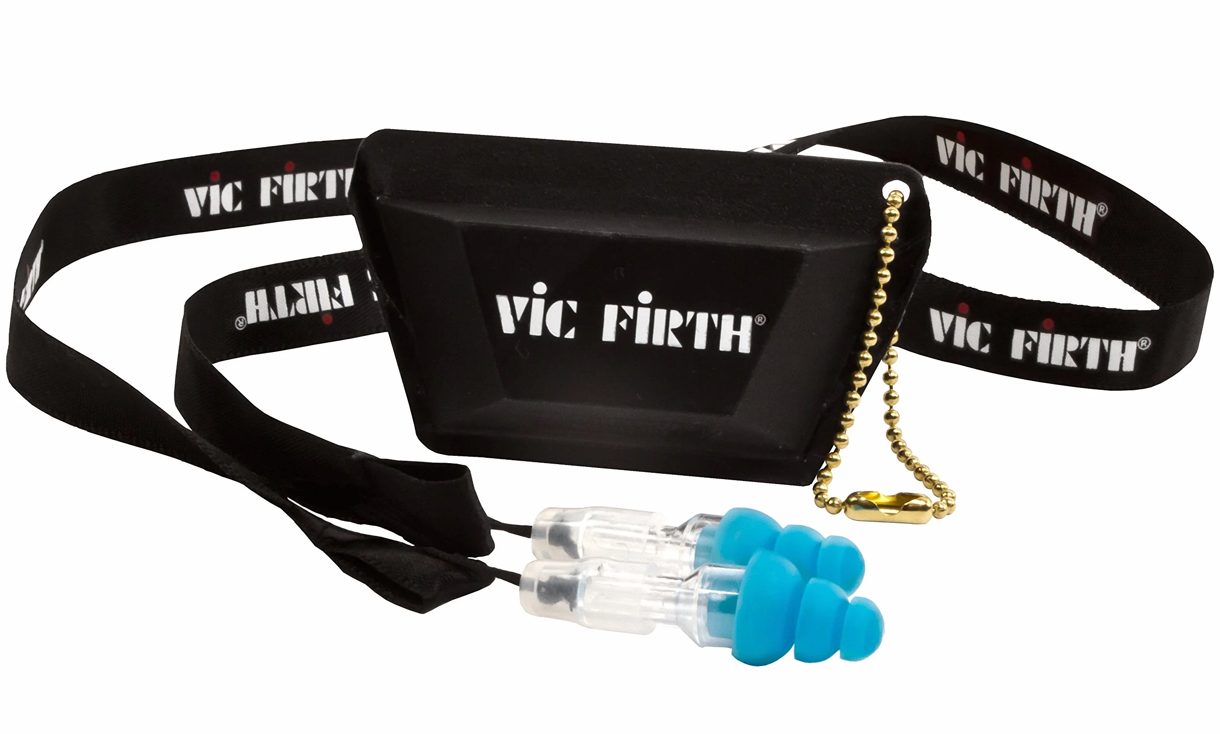 Vic FIrth - Zatyczki do uszu Vic - Regularne - Niebieskie