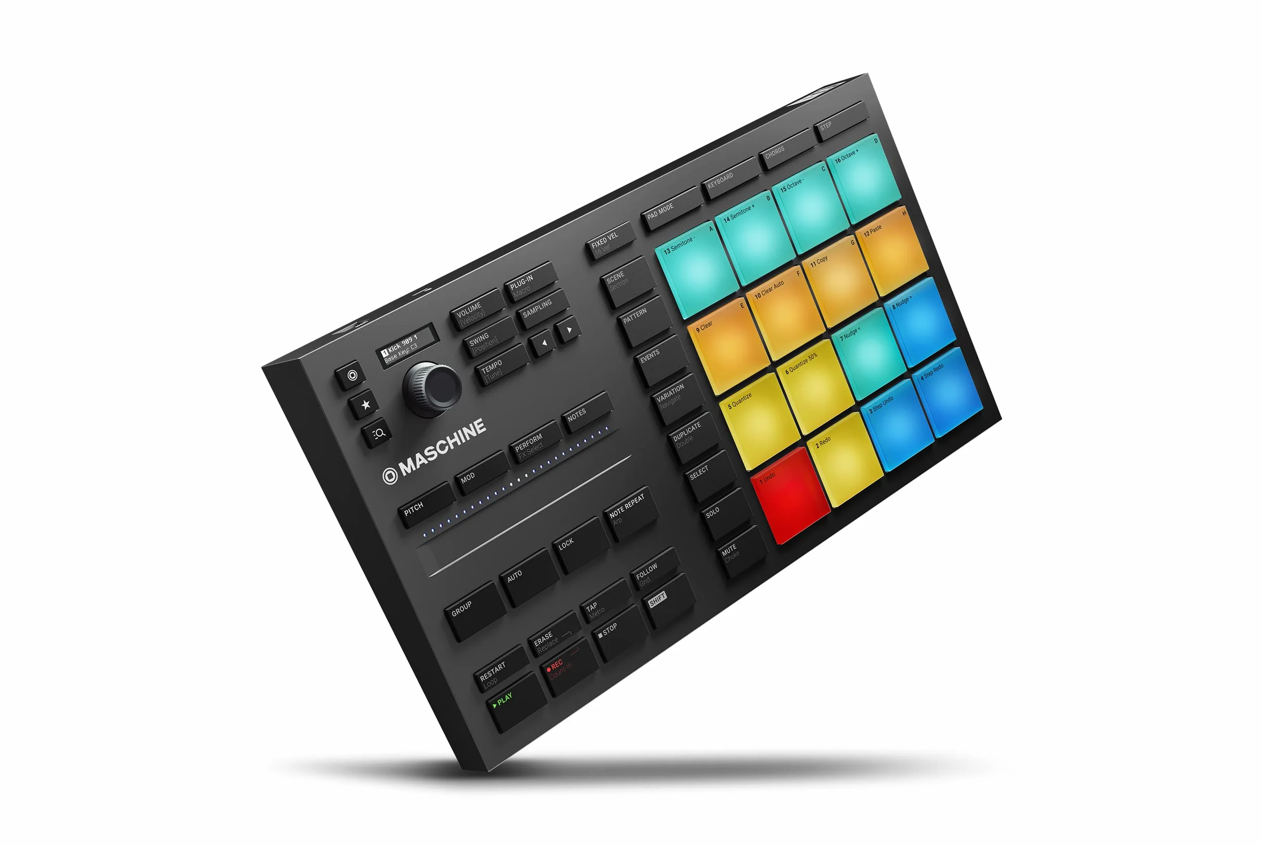 Native Instruments Mikro Mk3 Kontroler Midi Usb, Czarny, 16 podkładek