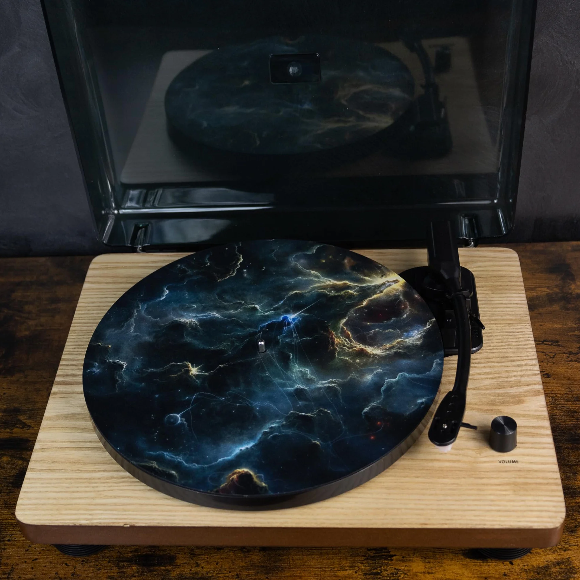 Slipmat - mata do gramofonu z gumy Nebula - mata do gramofonu 30,5 cm (12')