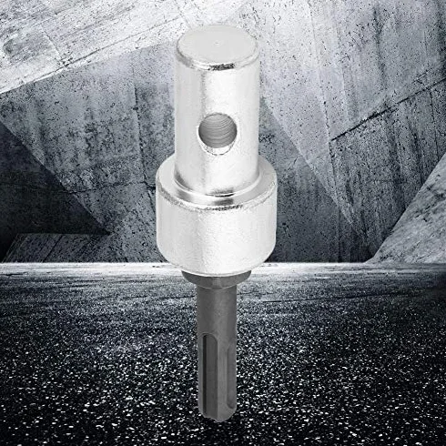 Adapter Wiertarki ślimakowej do Lodu Adapter Wiertła do Wiertarki Elektrycznej do Złącza ślimaka Uziemiającego Arbor Round Shank 2 Pit 2 Slot Adapter Wiertarki Elektrycznej