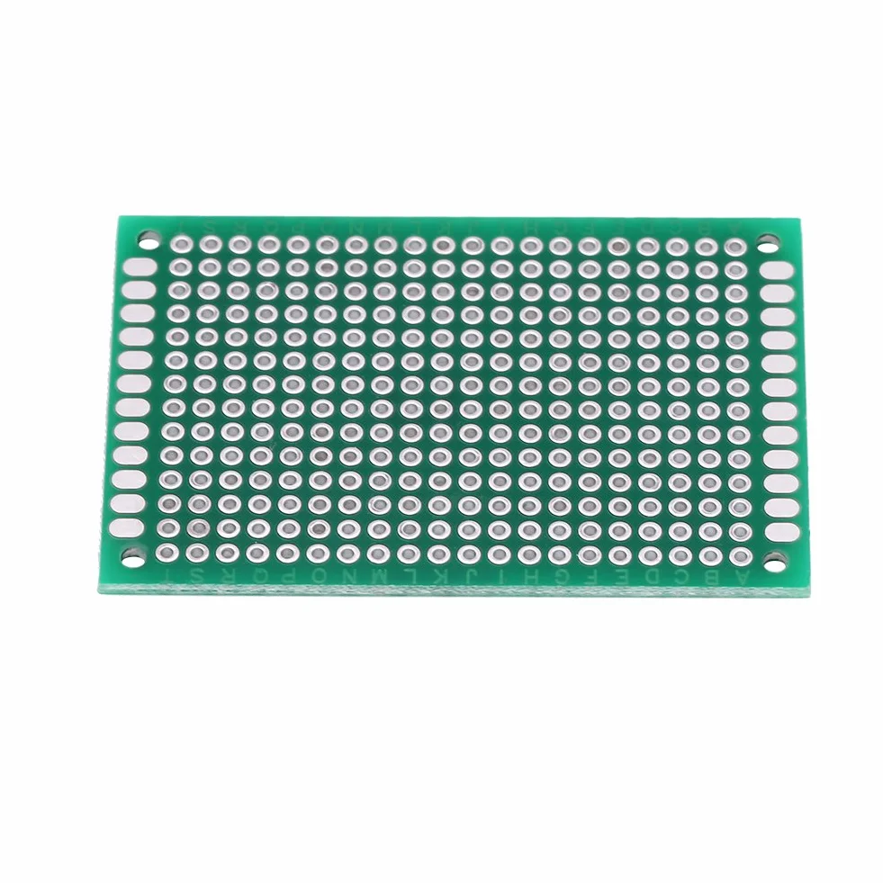 10 sztuk uniwersalna płytka drukowana 4 cm × 6 cm dwustronna płytka prototypowa płytka drukowana DIY lutowanie elektroniczne
