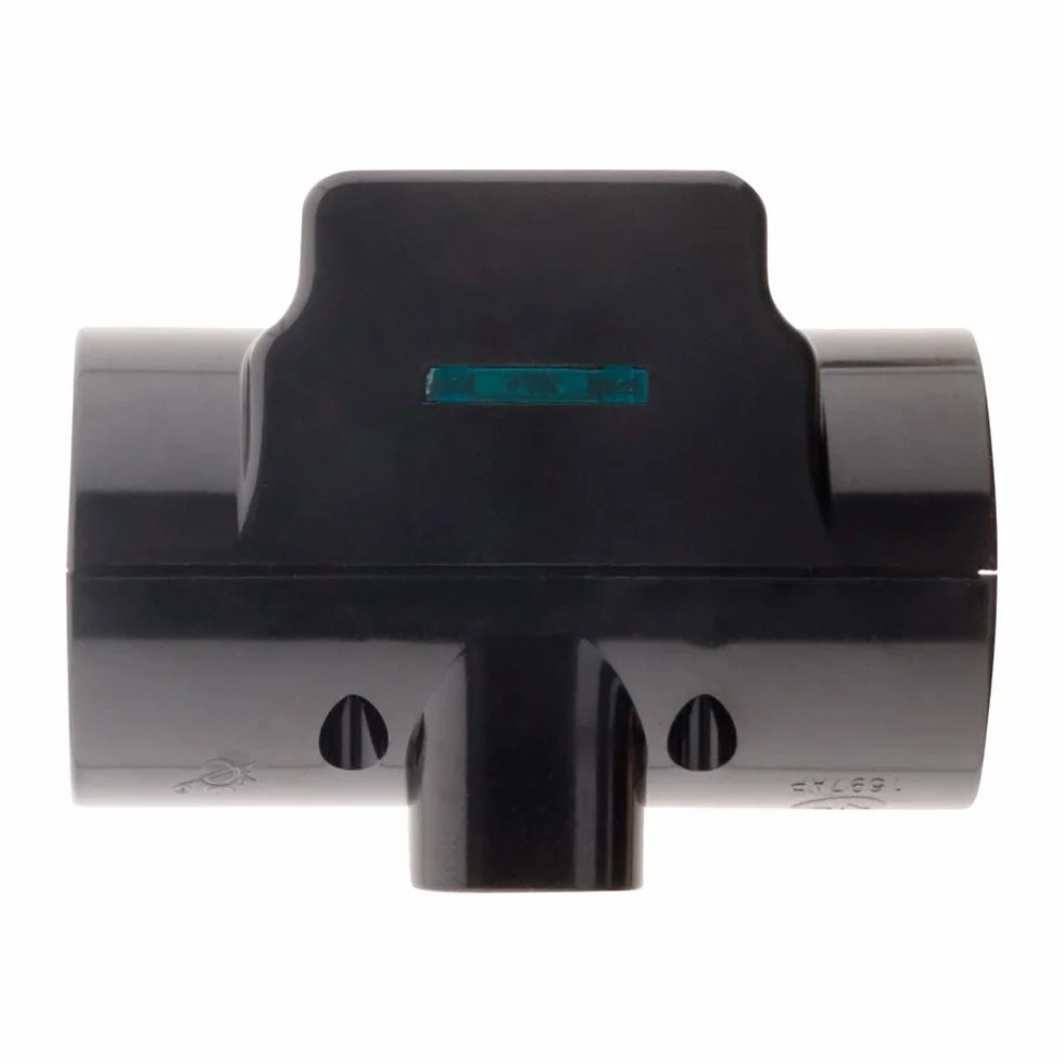 Zenitech - Listwa potrójne gniazdo natynkowe z ochroną przeciwprzepięciową - 2x16A 2P+T + 1x6A 2P - Czarna