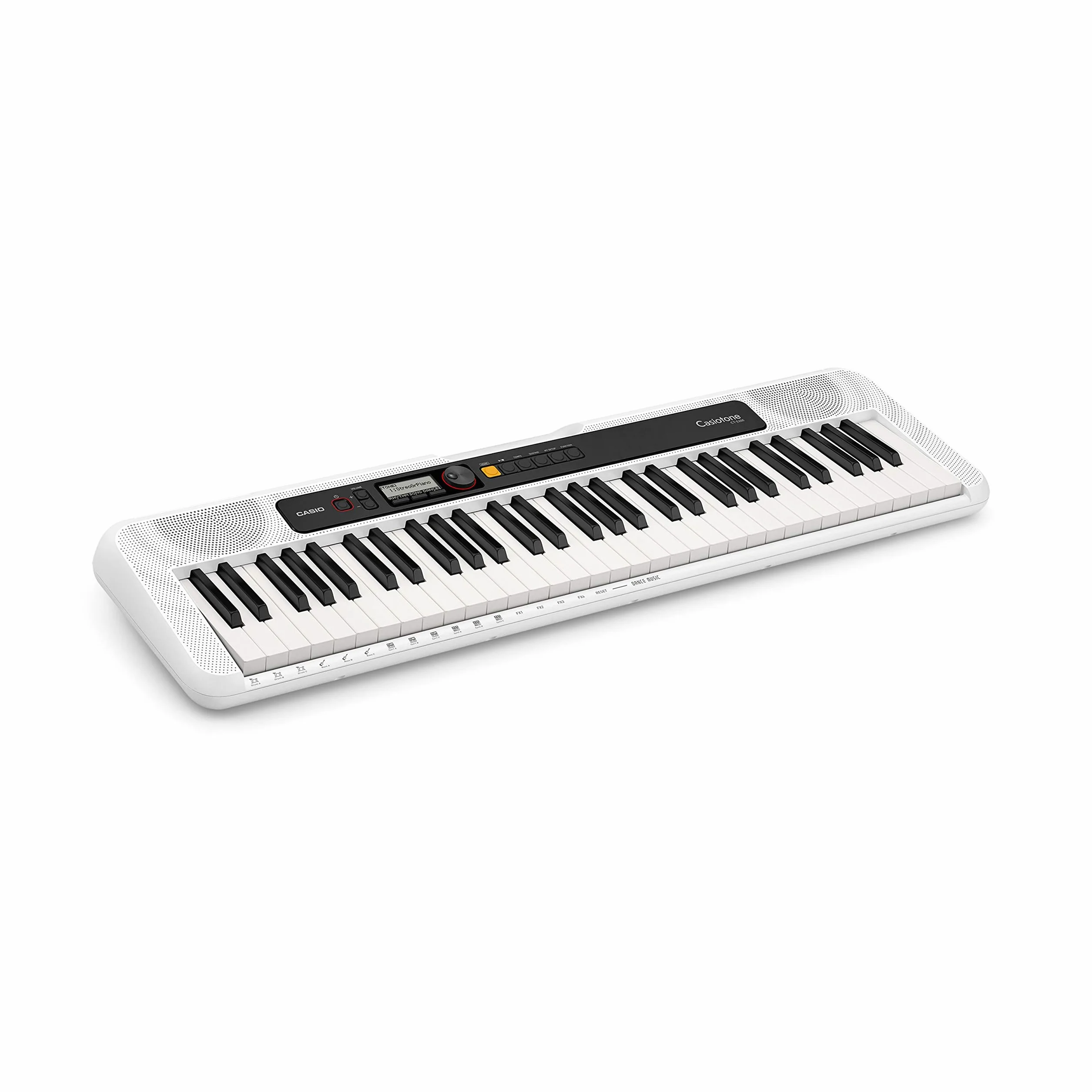 Casio CT-S200WE - Digitaler Synthesizer - Synthesizer - 2 W - Drehregler - Wei? - Gleichstrom (CT-S200WEC7)