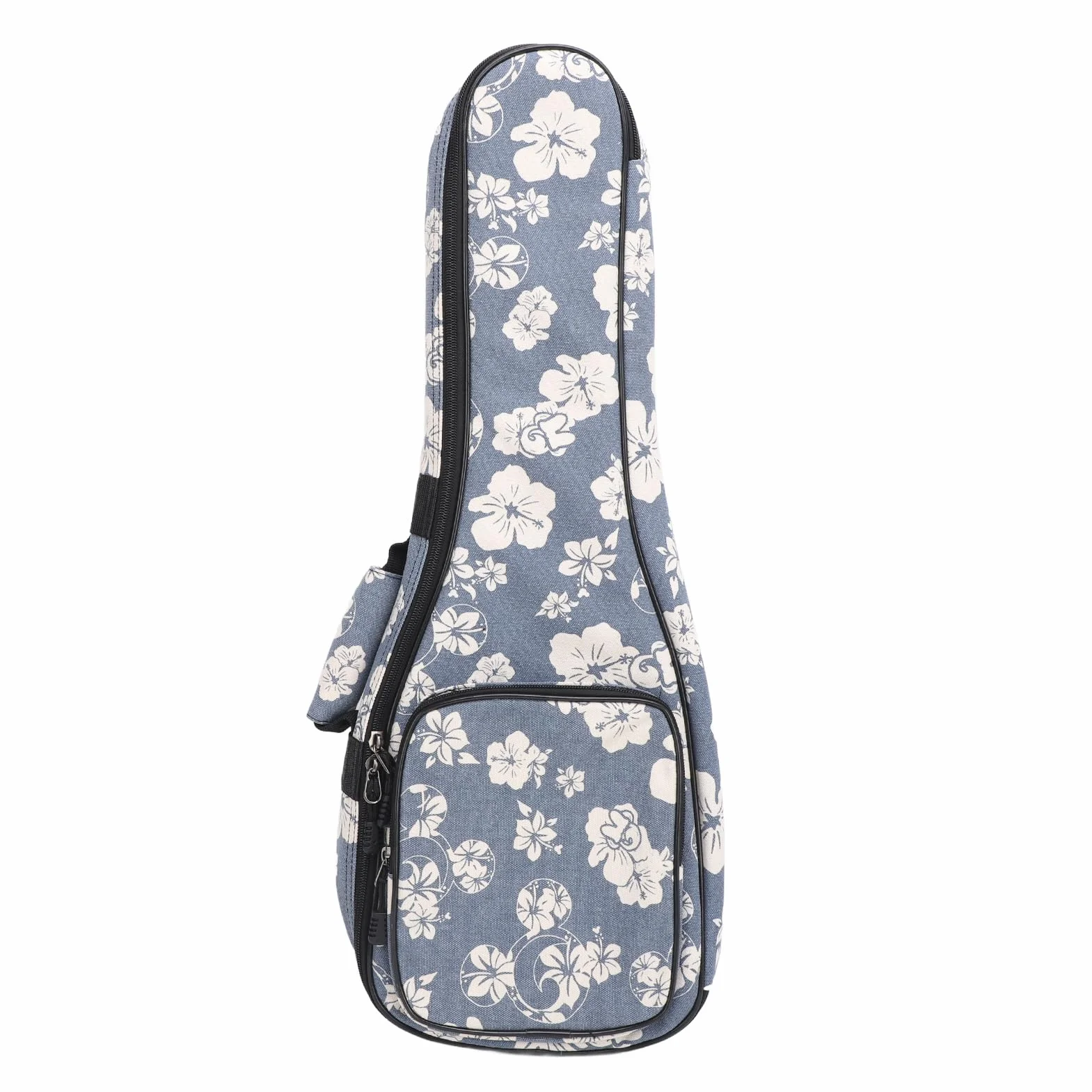 Torba na Etui na Ukulele, Wyściółka Wewnętrzna z Pianki o Dużej Pojemności Plecak na Etui na Ukulele z Regulowanymi Paskami na Ramiona na Koncert, Sopran, Tenor (23 cale)