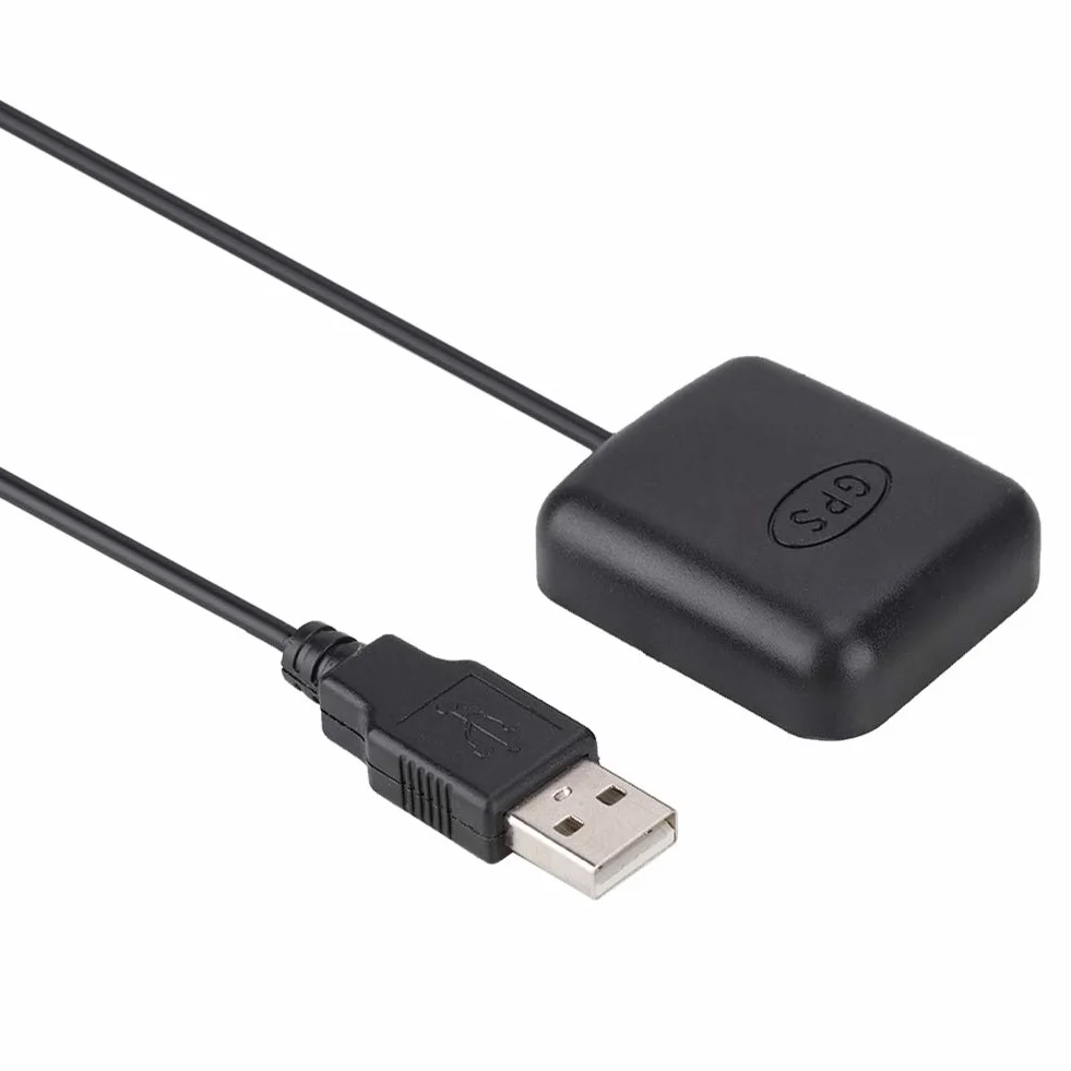 Samochodowa antena GPS, / 9,84 ft materiał ABS wielofunkcyjny 2 w 1 samochodowy adapter powietrza GPS do samochodu magnetyczna podstawa z kablem RG174 3 metry interfejs USB