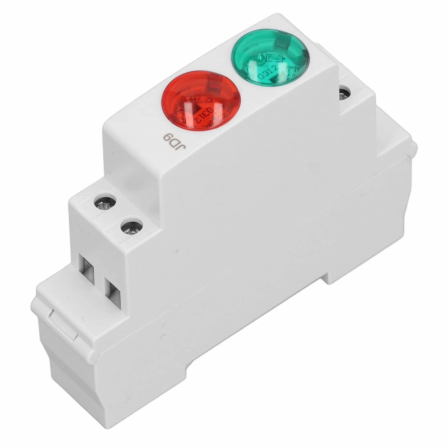 JD9 Czerwony i G Podwójny Wskaźnik LED na szynę 230 V Kontrolki na szynę DIN Służą do wskazań S, Pr S, Znaków Wypadku i Innych Wskaźników Telekomunikacyjnych, Elektrycznych i