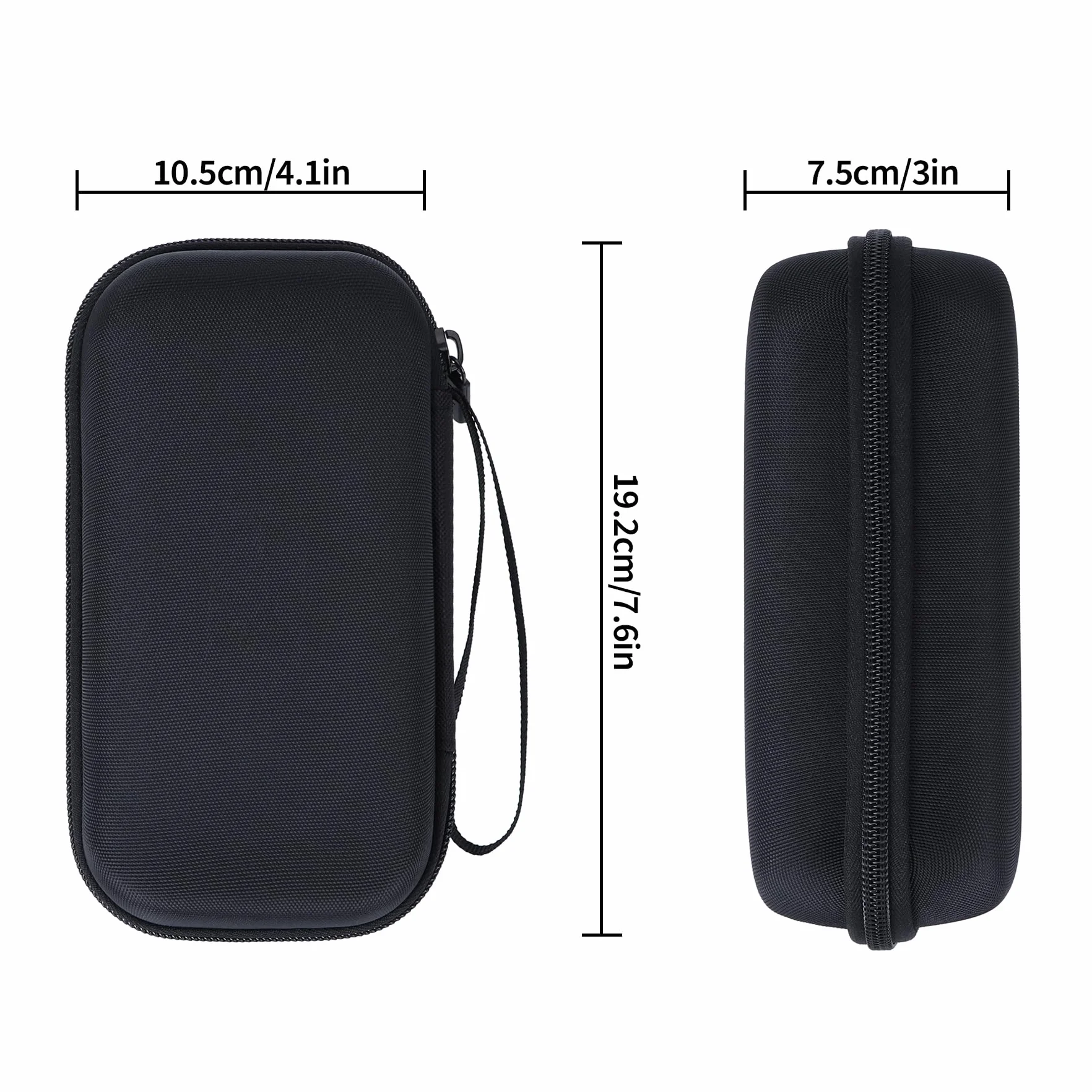 Lebakort Twarde etui ochronne etui pokrowiec do Tascam DR-07X /DR-07XP /DR-40X przenośny czterordrożny rejestrator audio